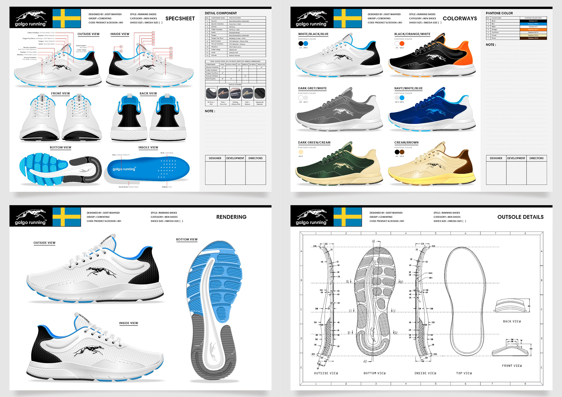 RUNNING SHOES