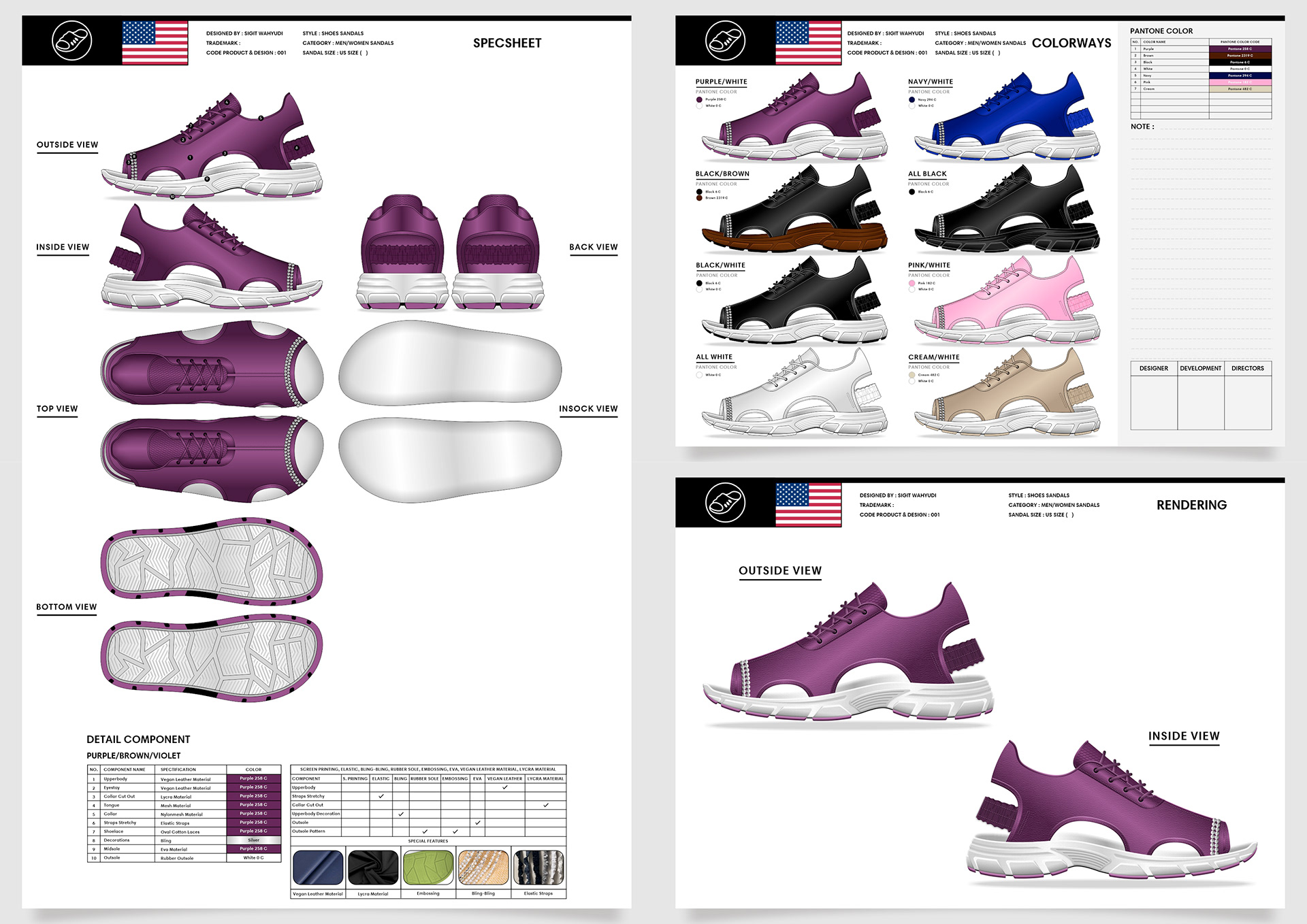 SHOES SANDALS
