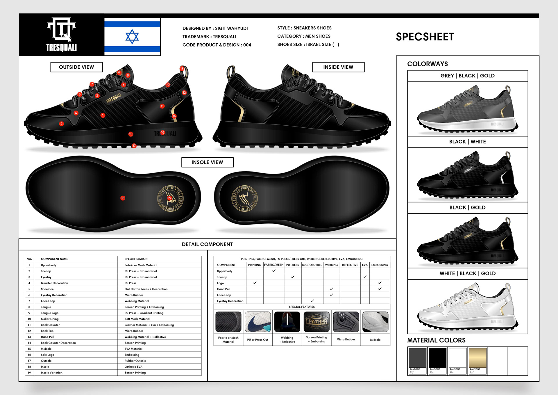 SNEAKERS SHOES