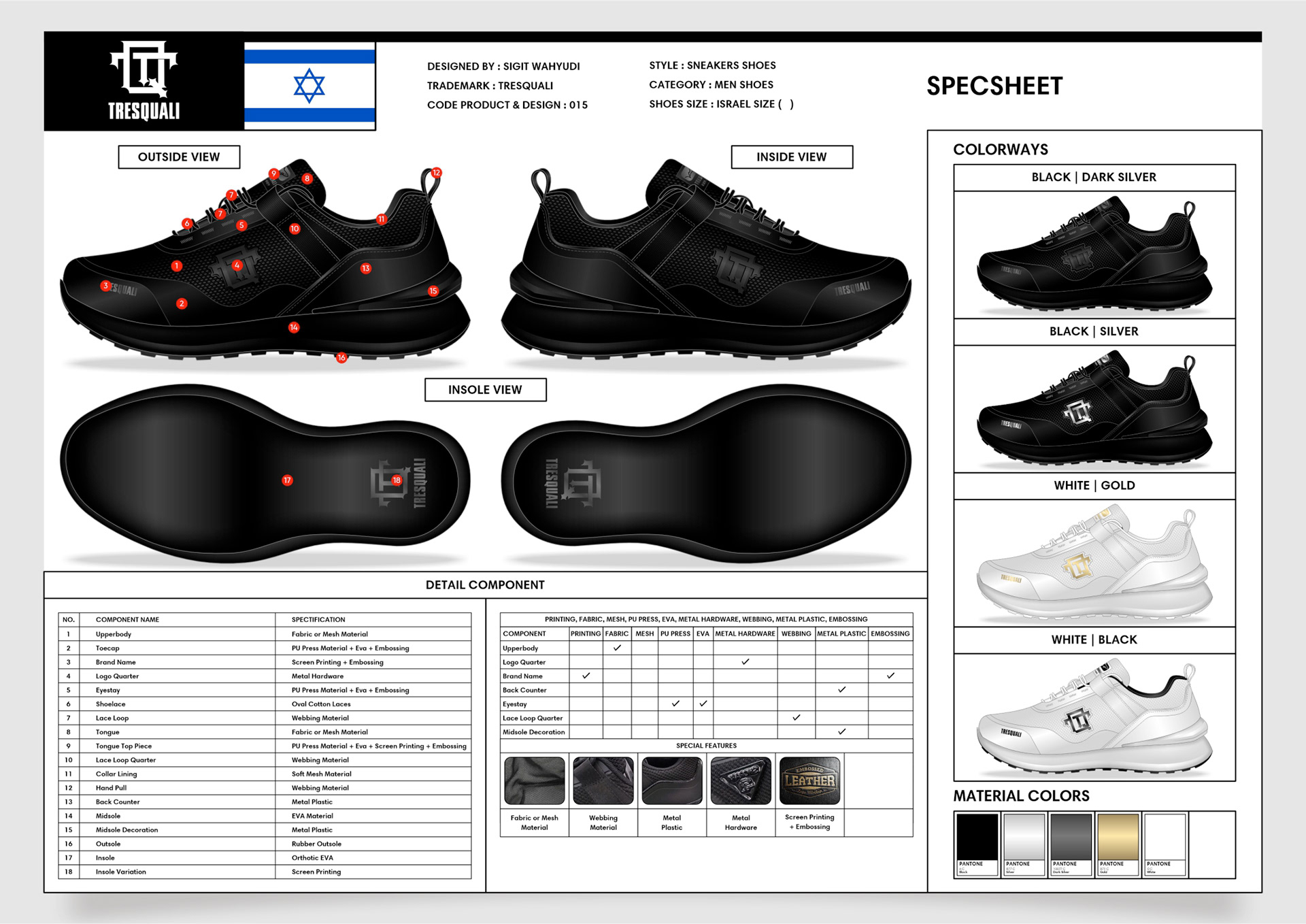 SNEAKERS SHOES