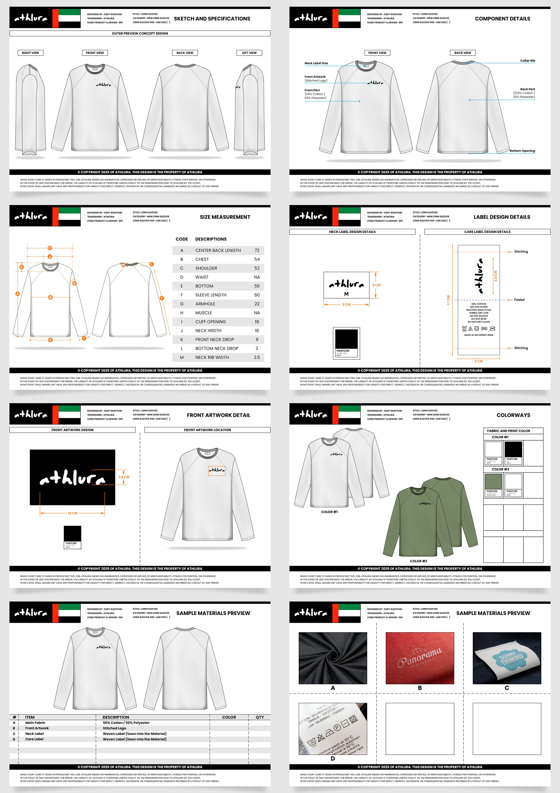 MEN LONG SLEEVES T-SHIRT DESIGN