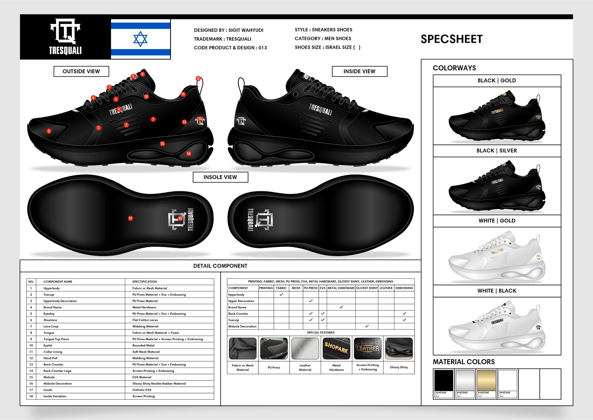 SNEAKERS SHOES