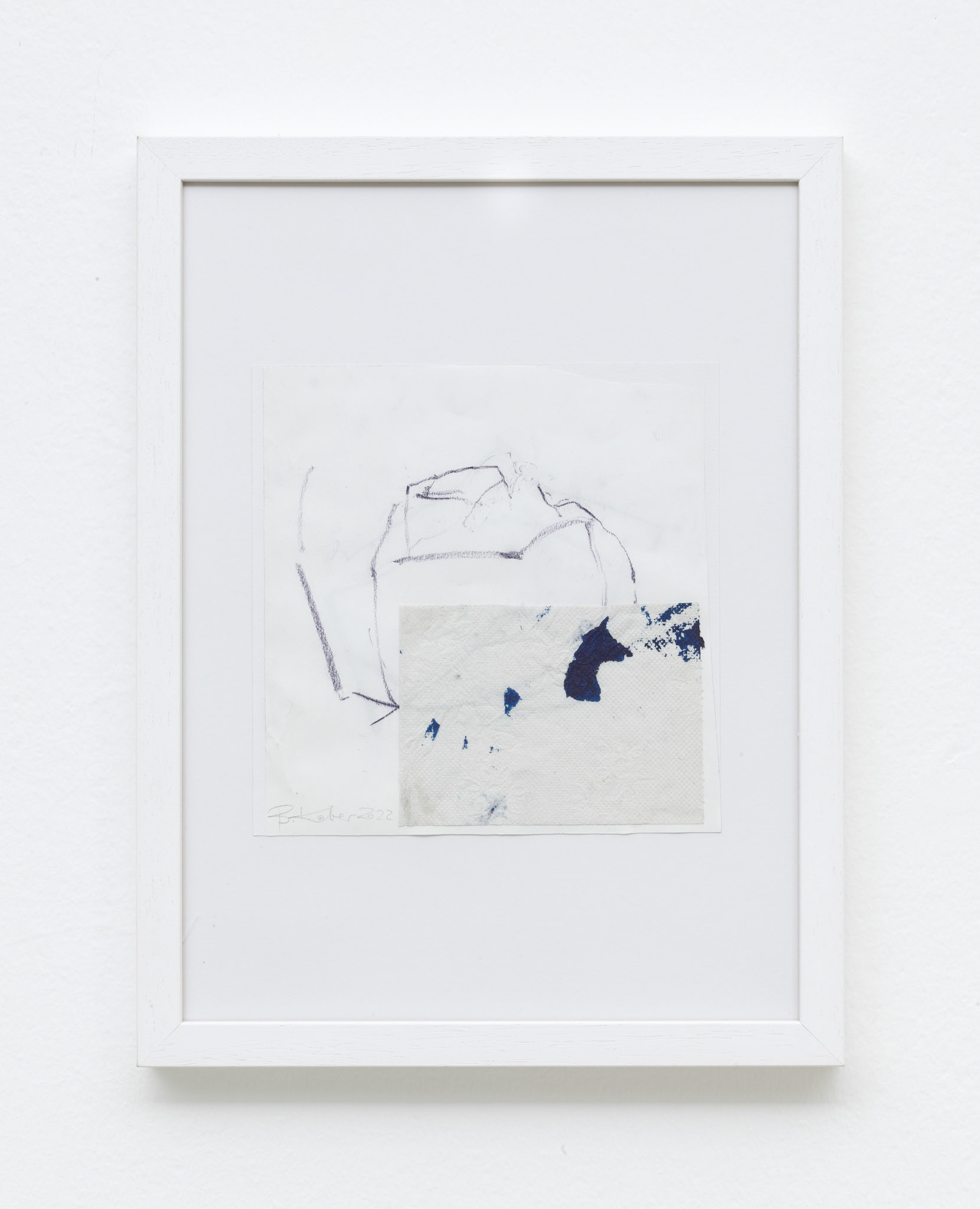 Britta Keber, Oil and Pencil on Paper 