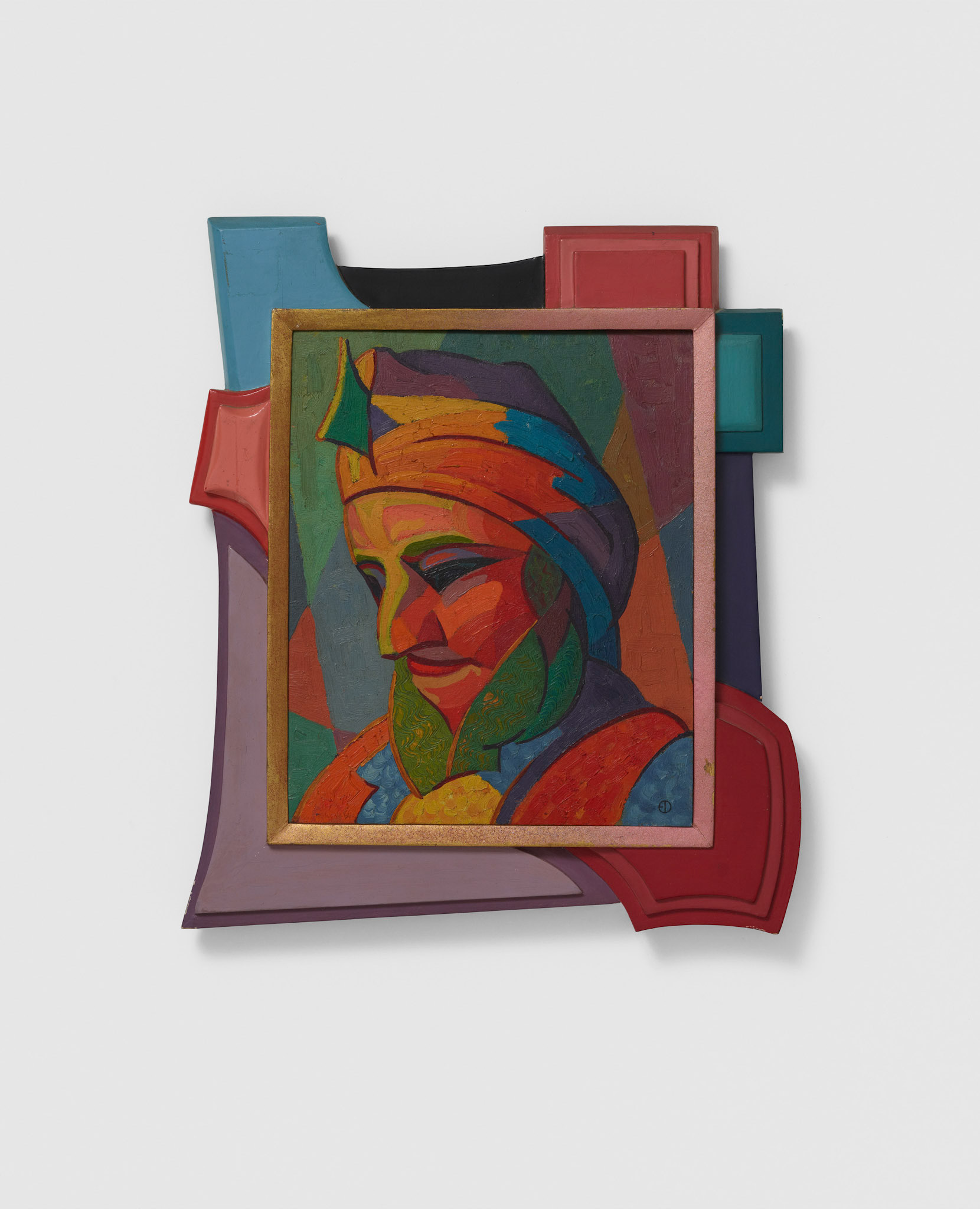 Abdel Kader — Emir Arabe Year unknown — Oil on wood — 10 3/8 x 8 1/2 inches (26 x 22 cm)