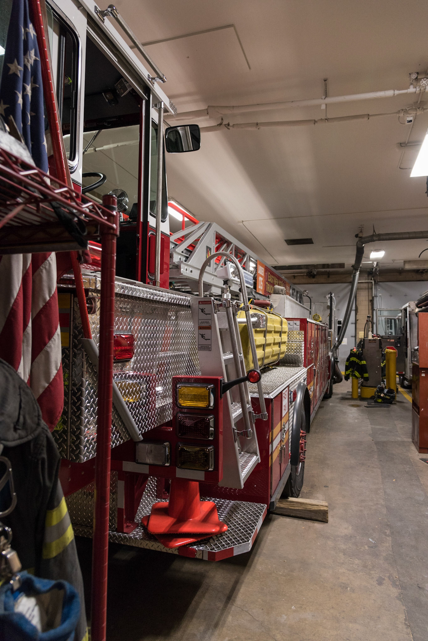 A vanishing breed ... tiller trucks. 2016 Seagrave, Ladder 175, East New York, Brooklyn