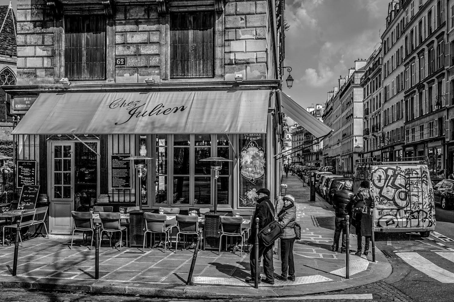 Caught on camera in Paris