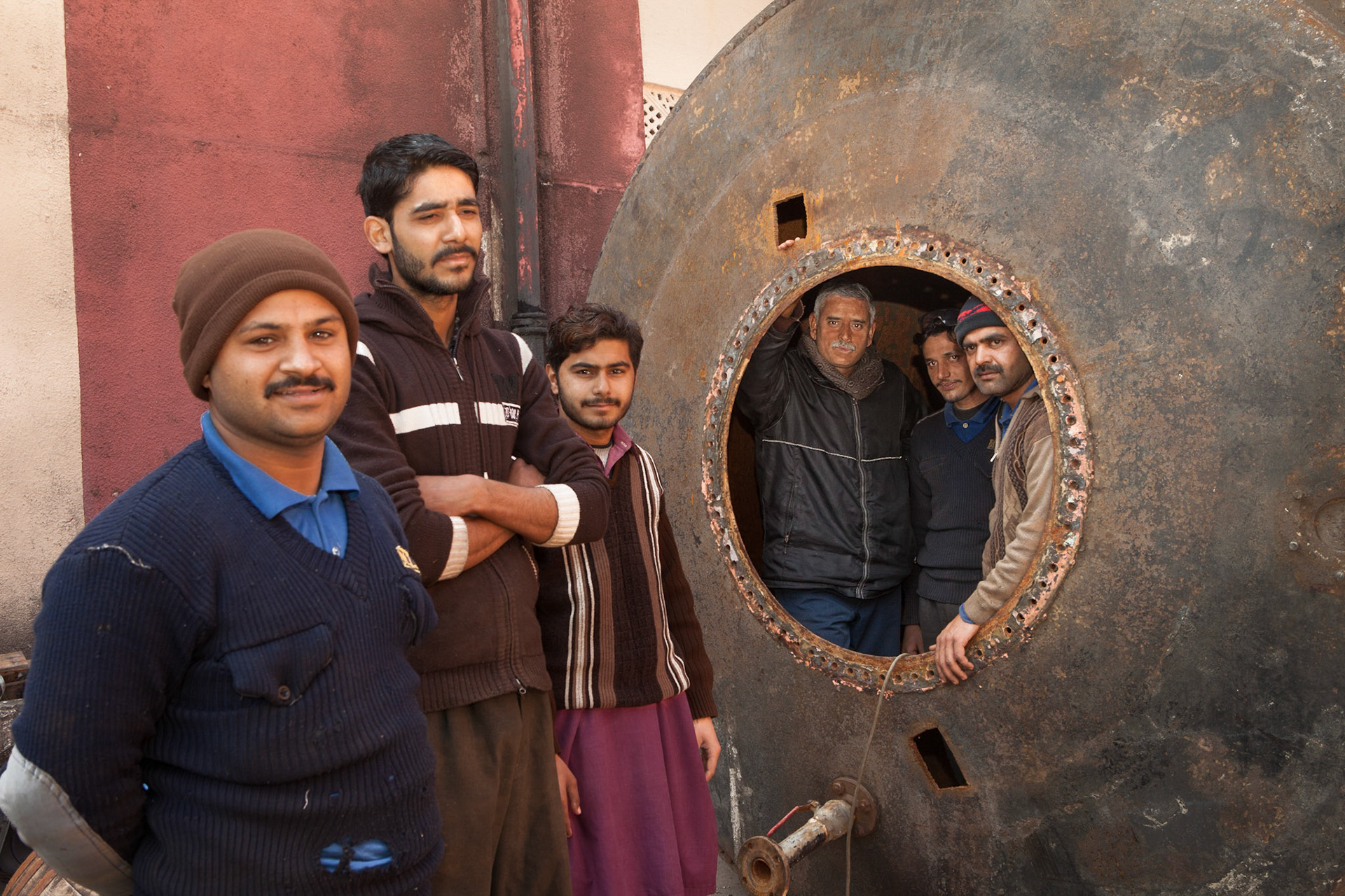 Murree Brewery workers, Rawalpindi, Pakistan