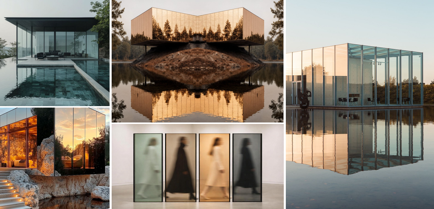 Exterior Residential Glass Mood Board