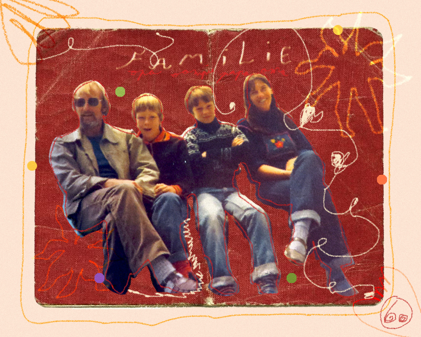 Postcard for my grandparents 60 years of marriage