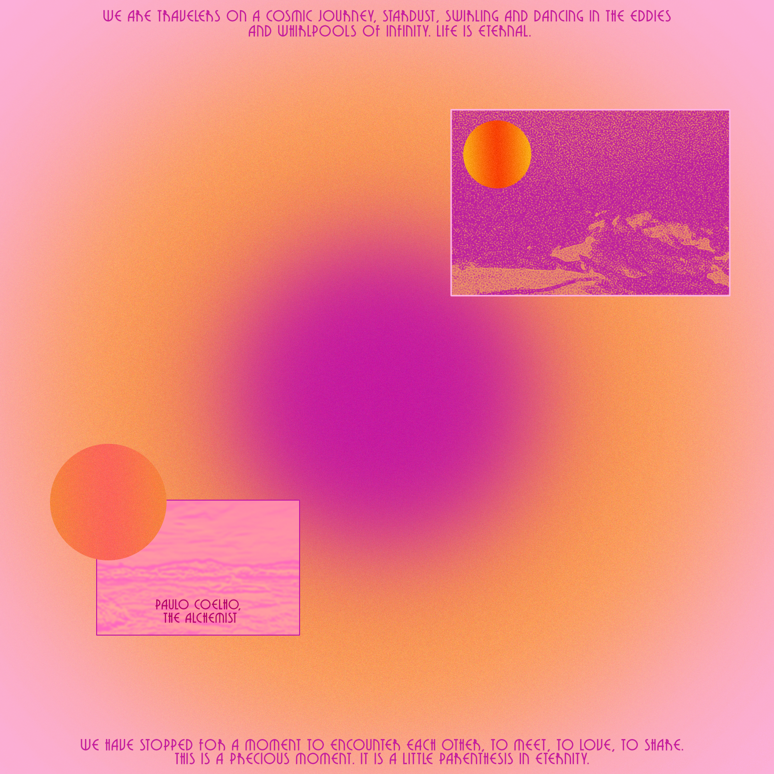 Concept art inspired by "The Alchemist - Paolo Coelho"