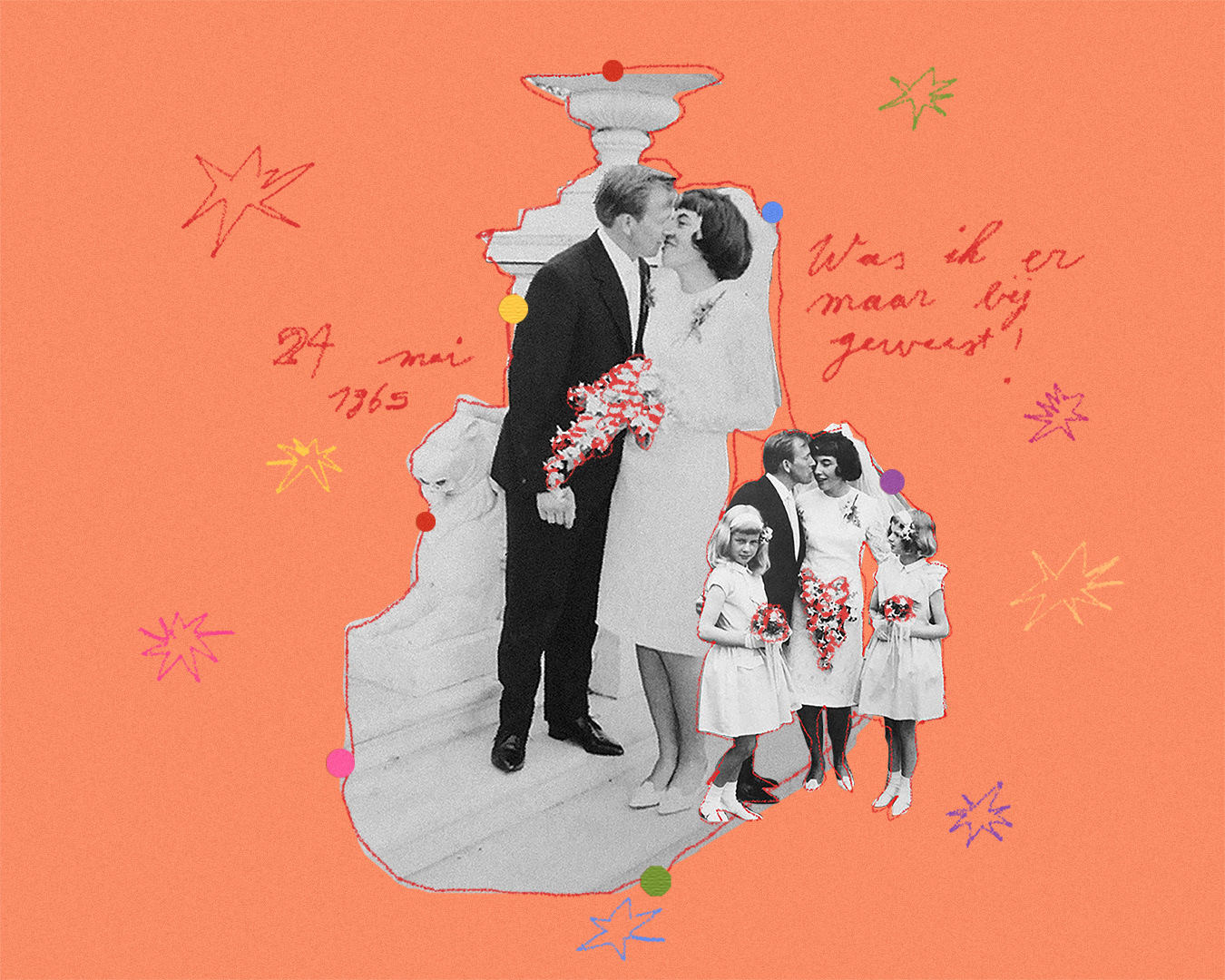 Postcard for my grandparents 60 years of marriage