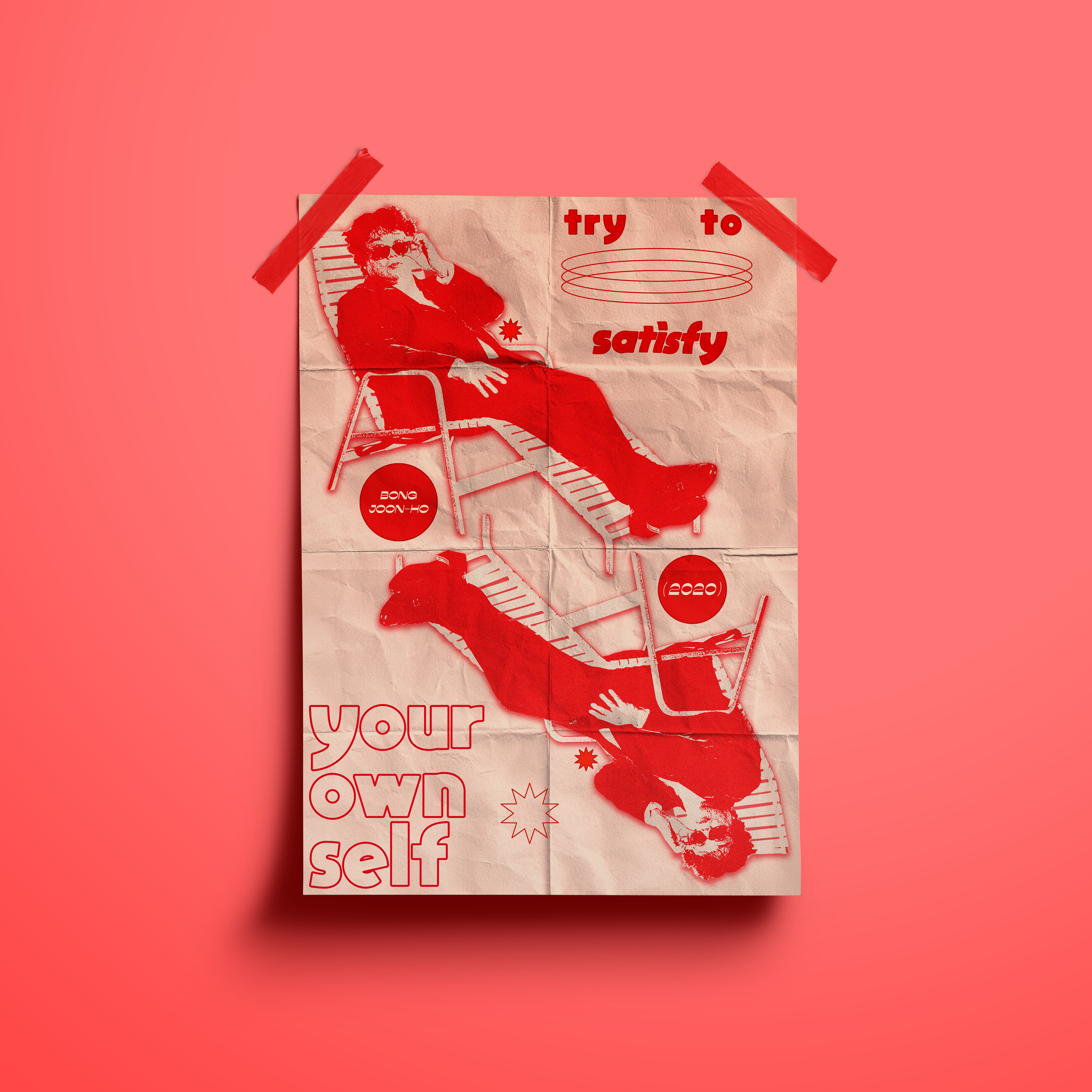 Commissioned poster inspired by Bong-Joon Ho winning a lot of Oscars ;)