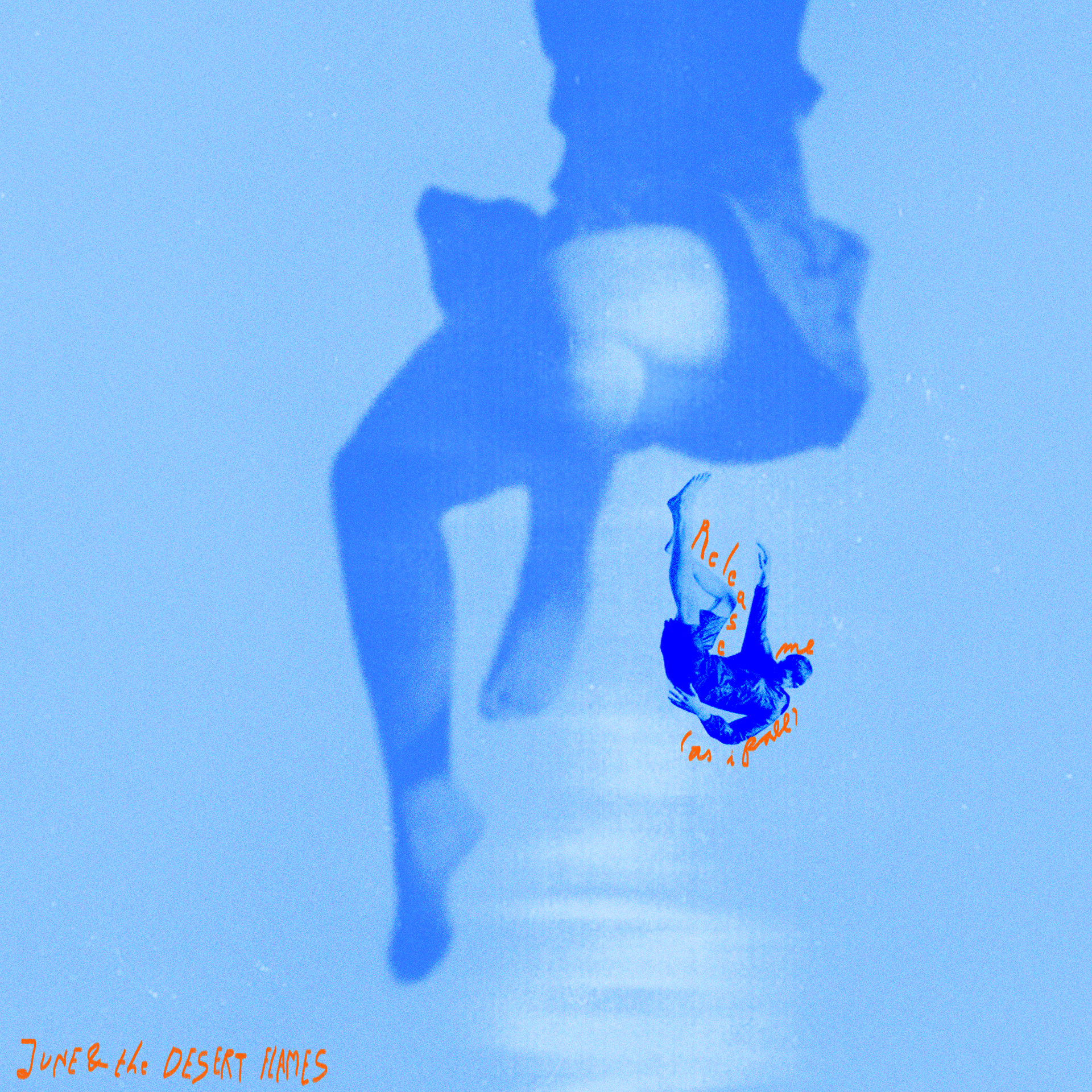 Sketch for single cover June and the Dessert Flames