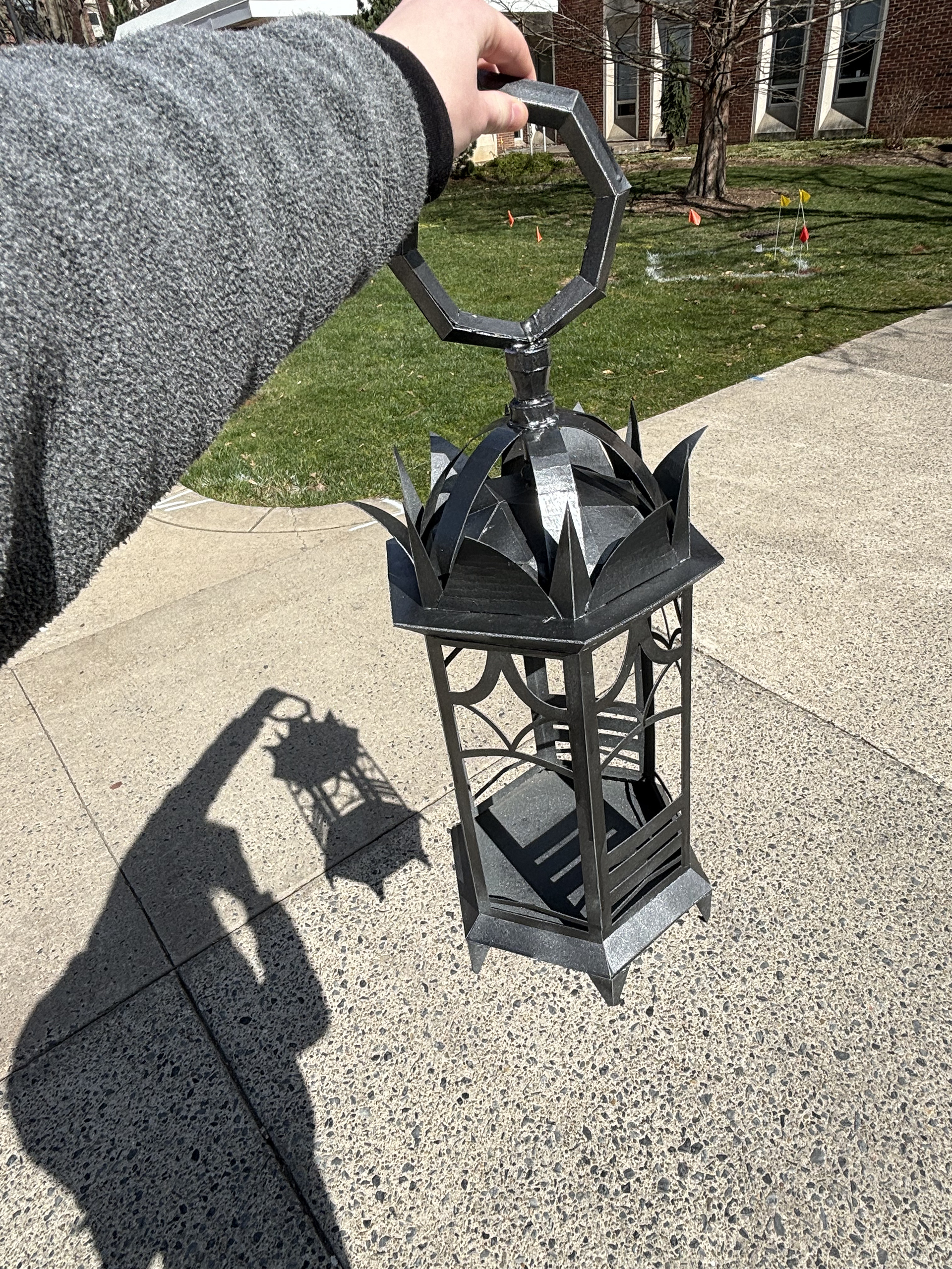 3D modeling and laser cut cardboard (Spring 2024)