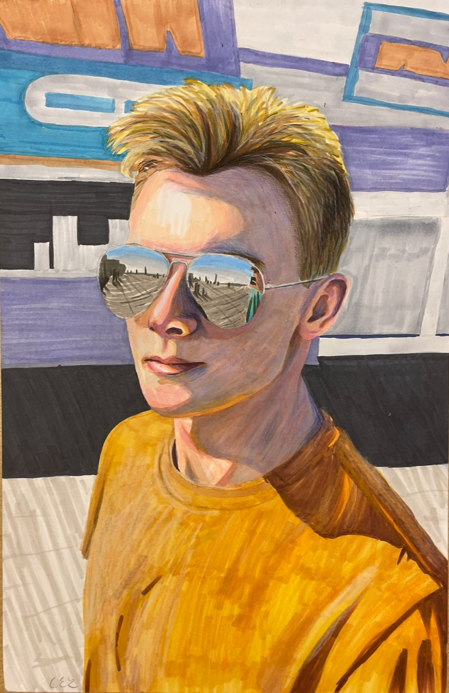 A portrait of a friend (Spring 2023)