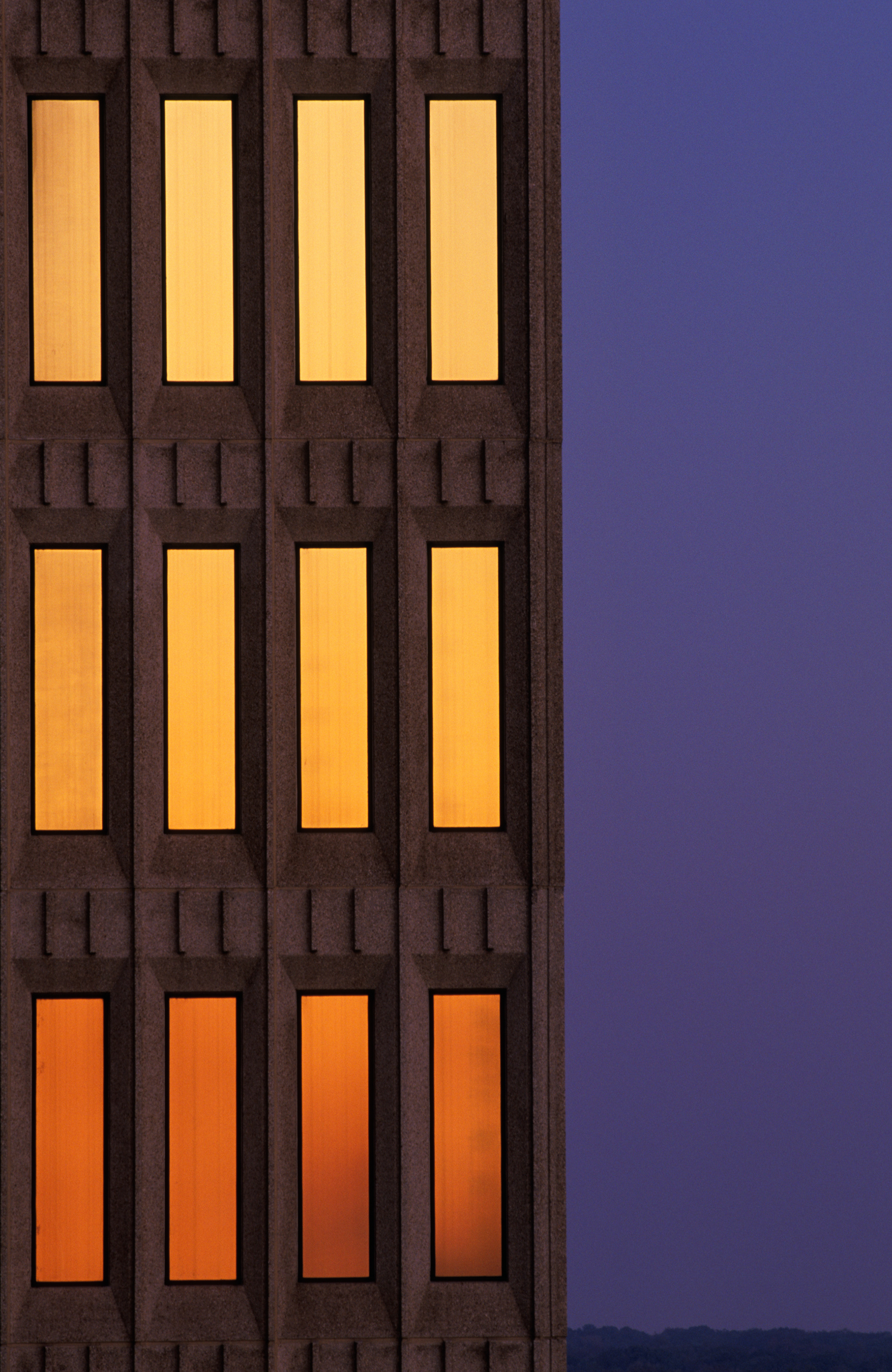 Reflected Sunset, South Tower, 225 Peachtree St., Atlanta Georgia