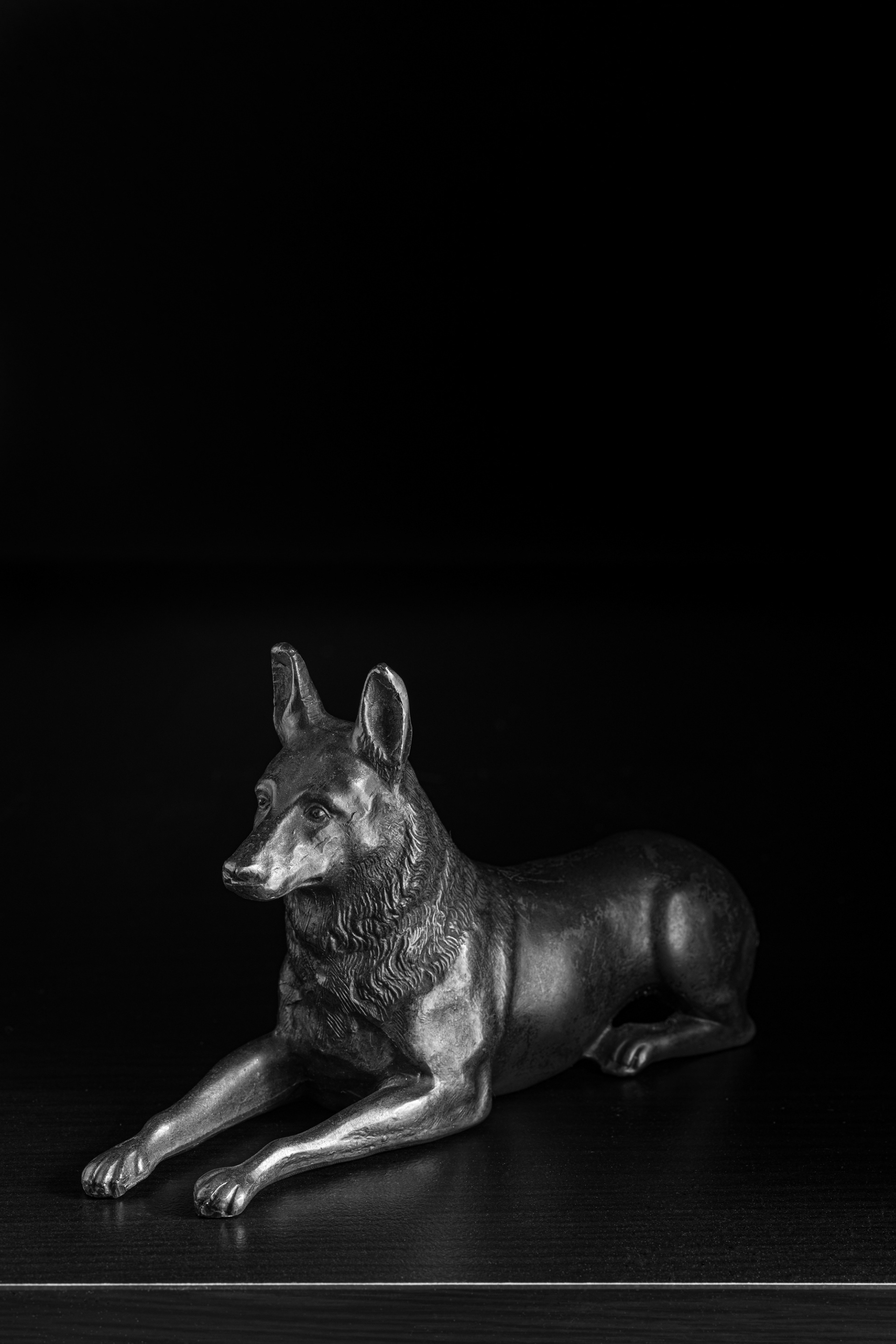 Grandfather's Dog Statuette