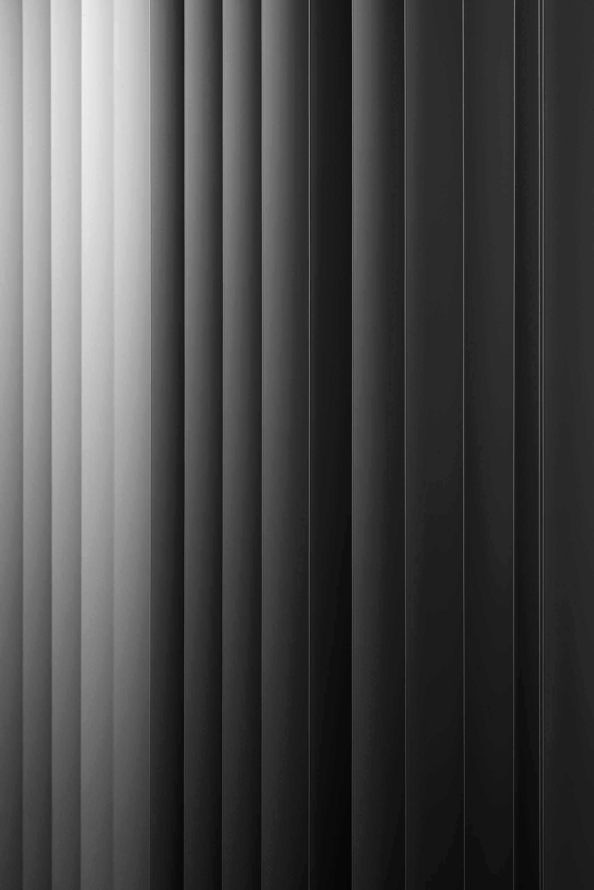Vertical Blinds at Night