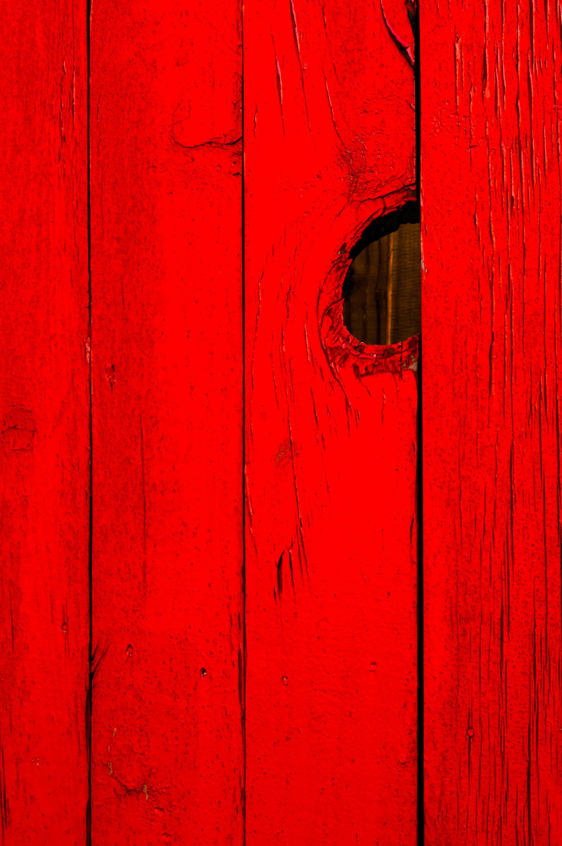 The Red Fence, Atlanta Georgia