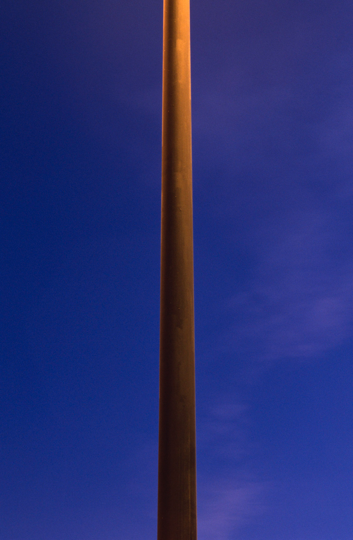 Lightpost at Twilight, Atlanta Georgia 2010