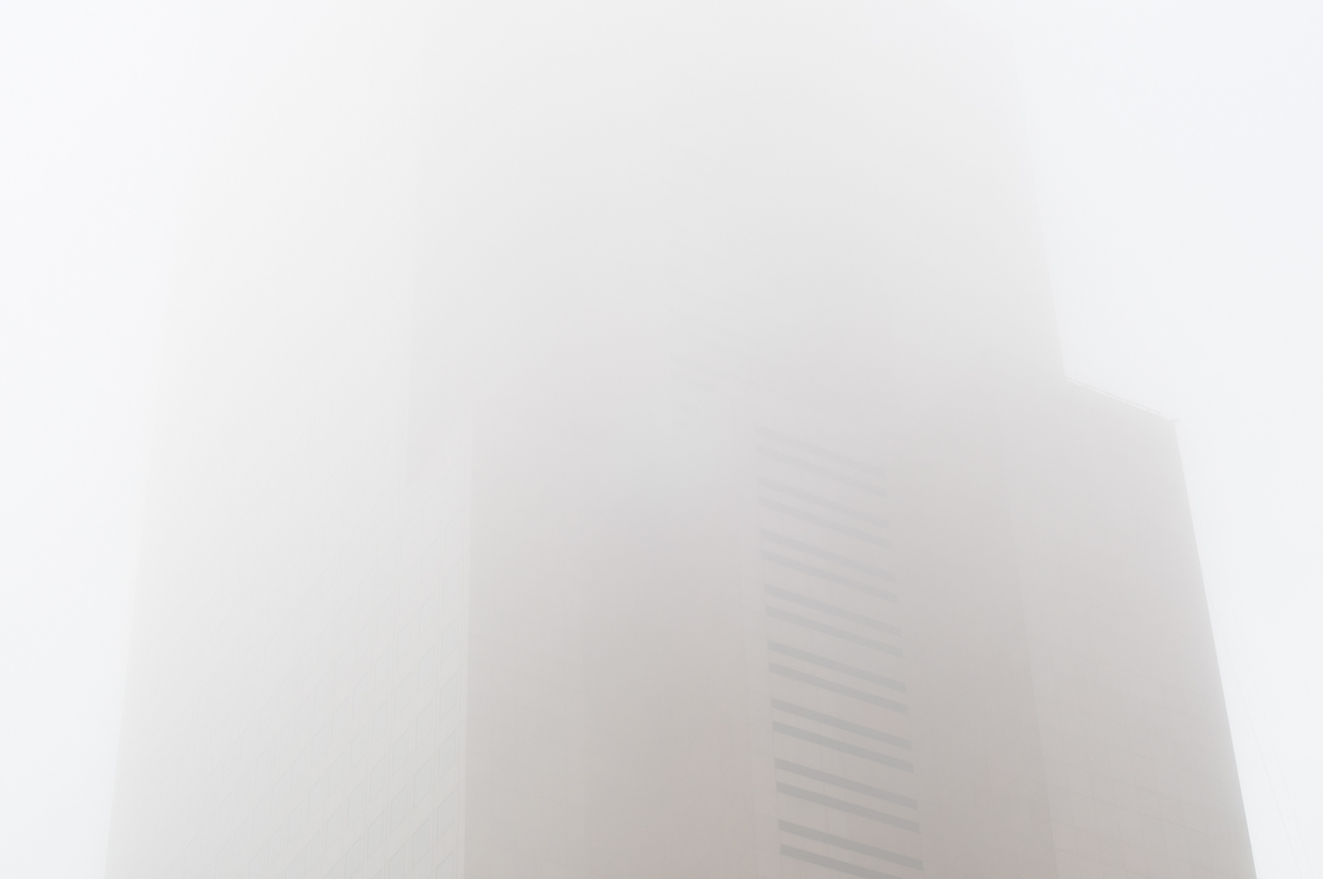 Shrouded in Fog, Georgia Pacific Plaza, Atlanta Georgia