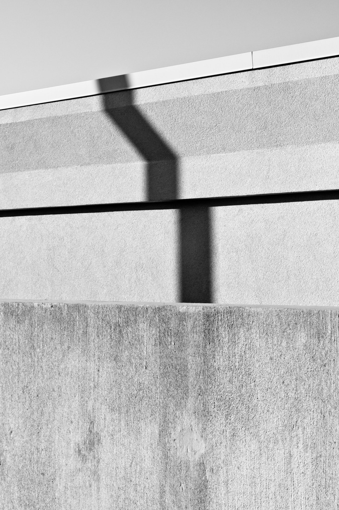 Parking Deck Detail with Broken Shadow, Atlanta Georgia 2010
