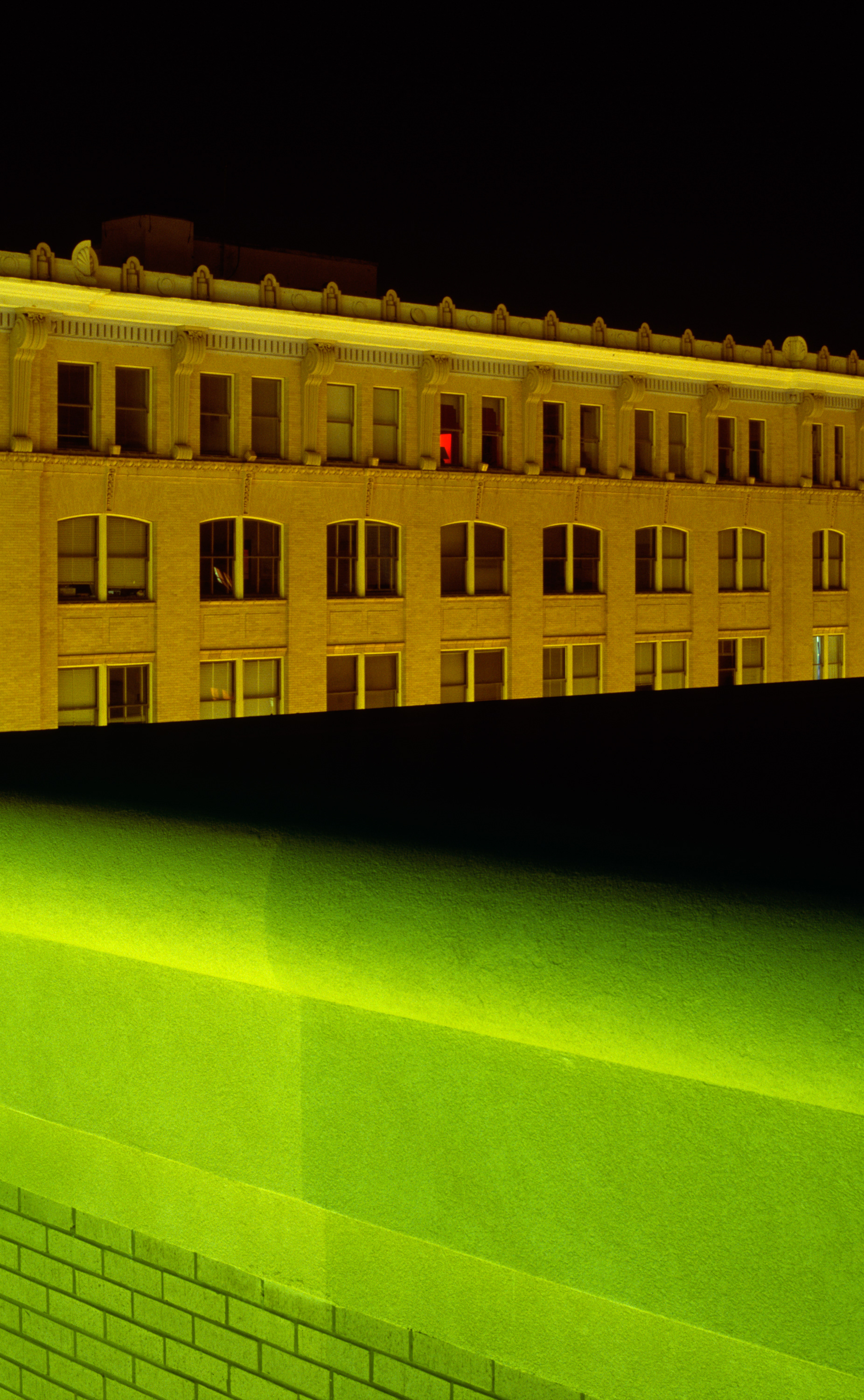 Night Detail, College Square, Athens