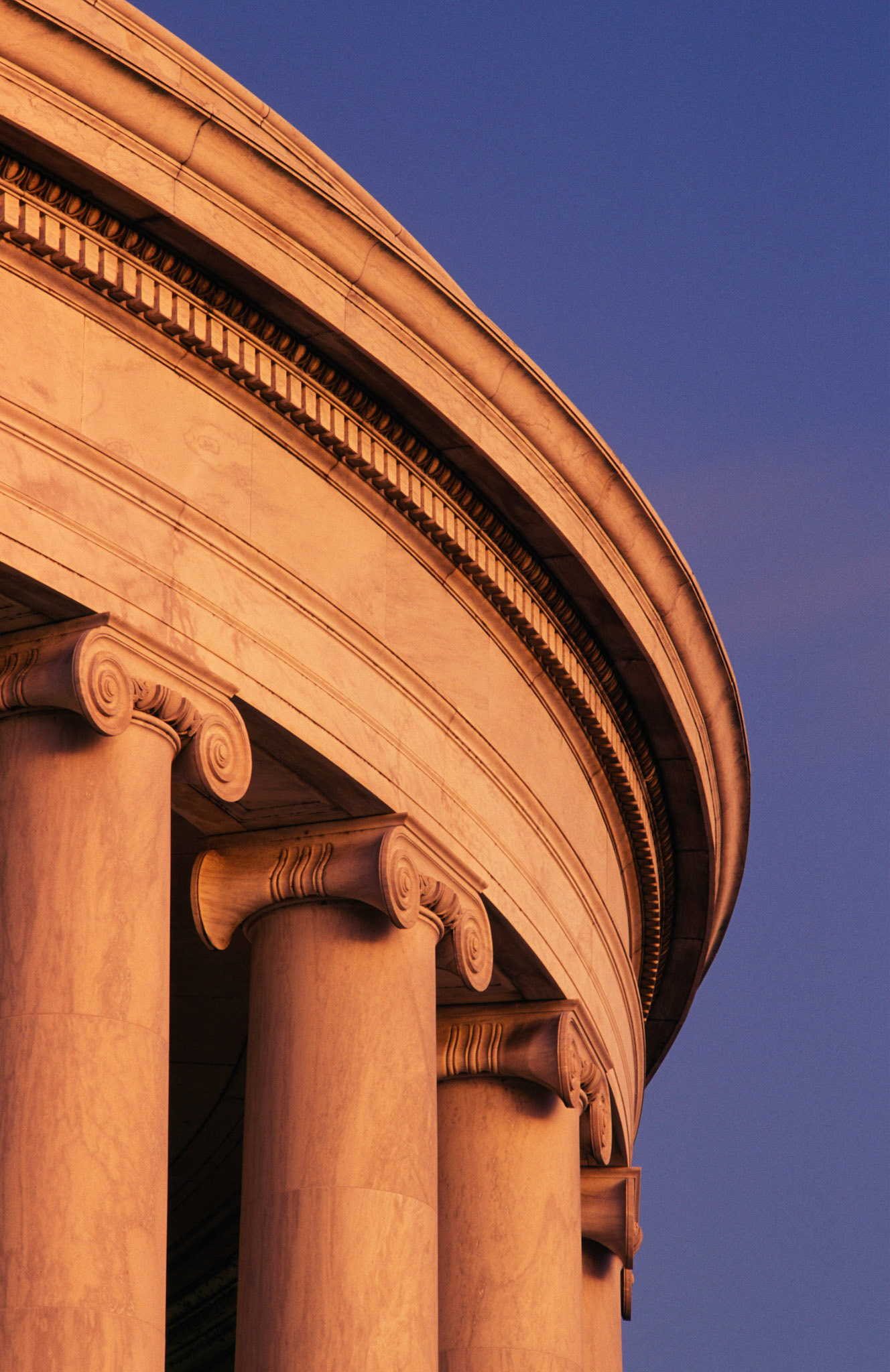 The Jefferson Memorial at Sunset, Washington DC 1994