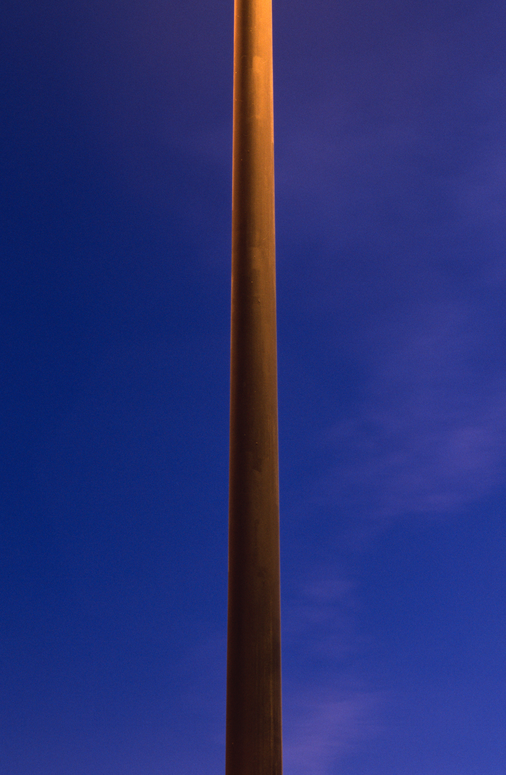 Lightpost at Twilight, Atlanta Georgia