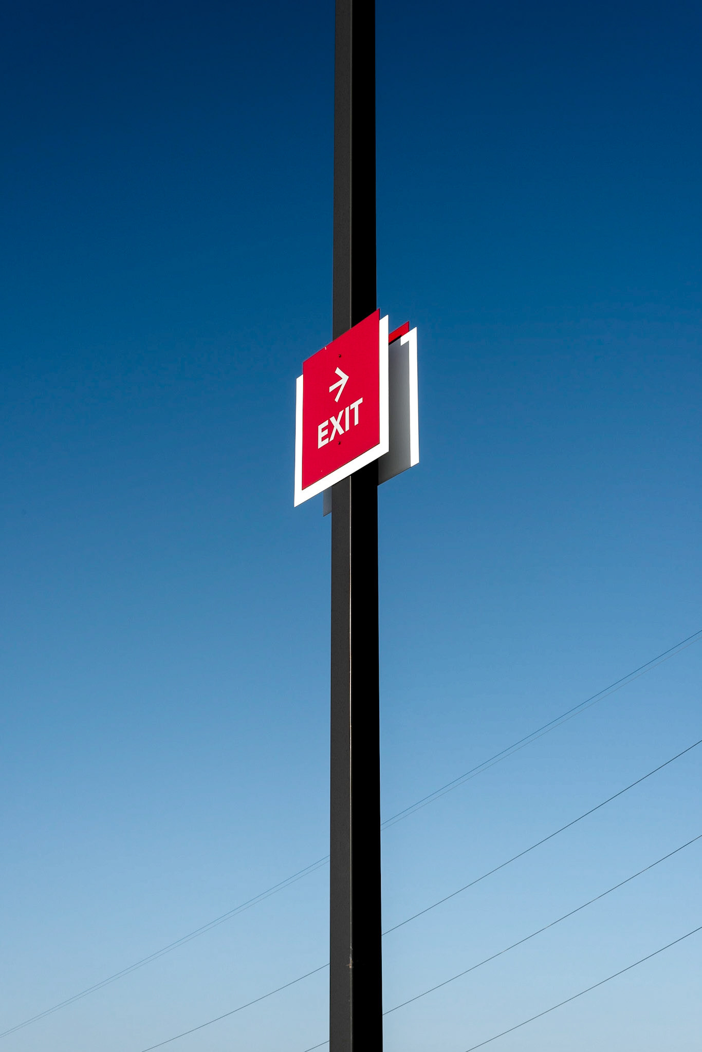 Exit Sign, Atlanta Georgia 2013