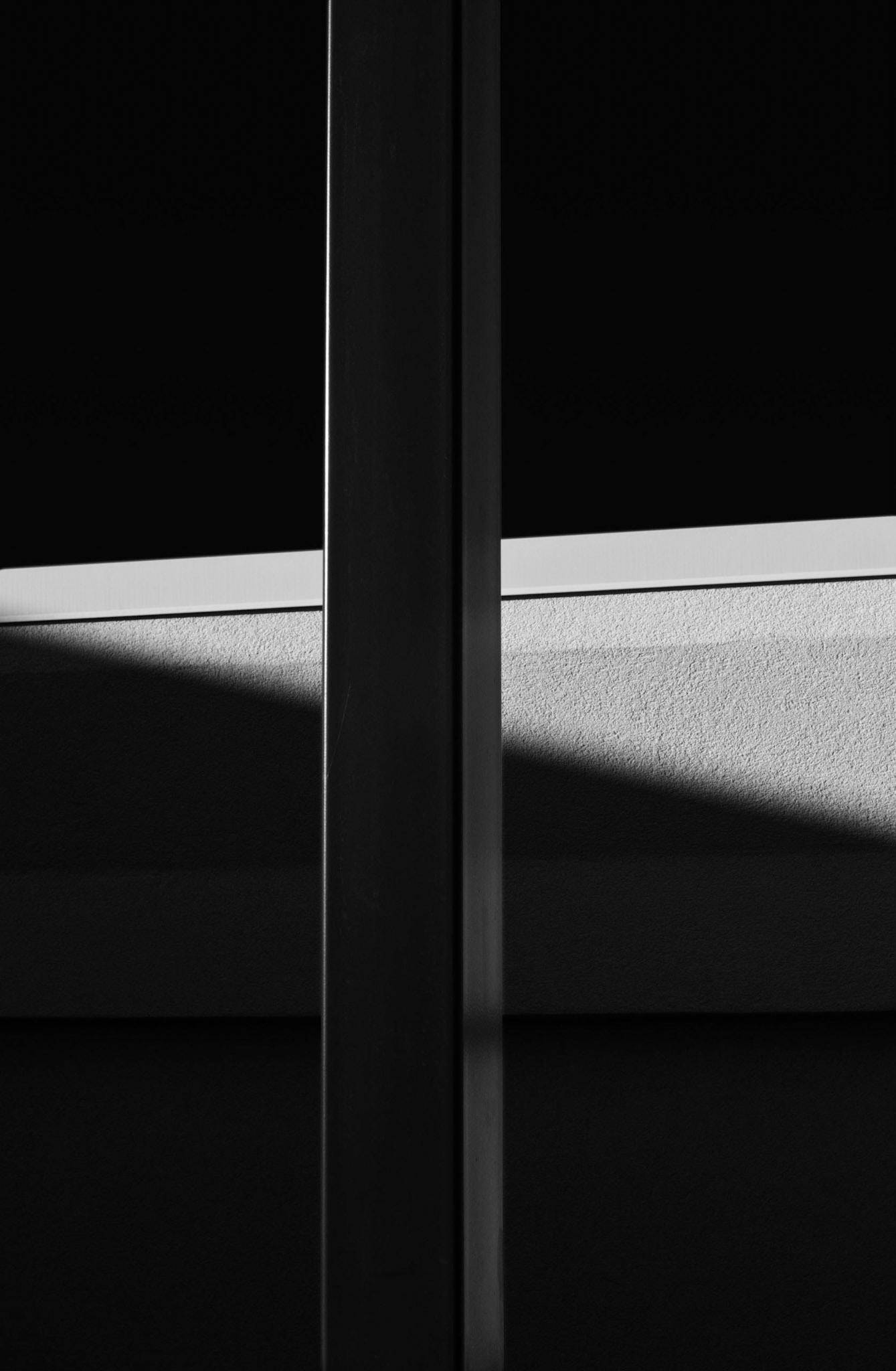 Parking Deck Detail (noir), Atlanta Georgia 2010