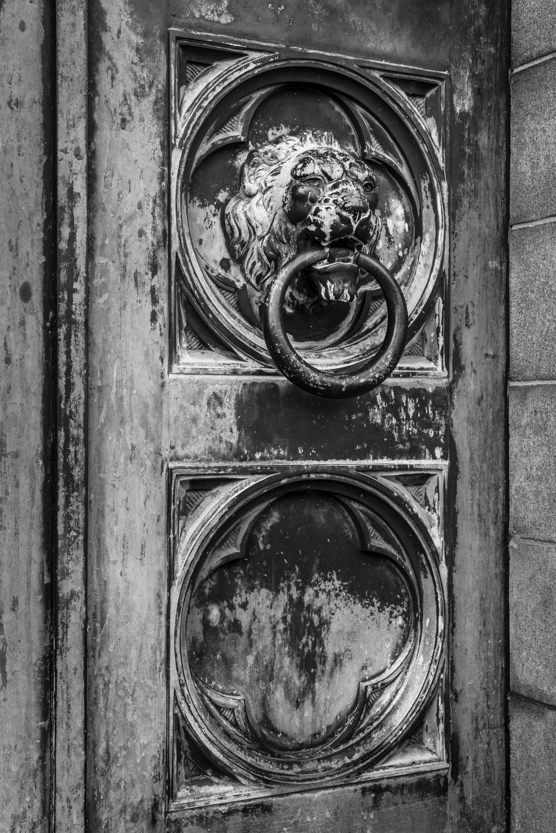 Mausoleum Door Ornament, Oakland Cemetery, Atlanta Georgia