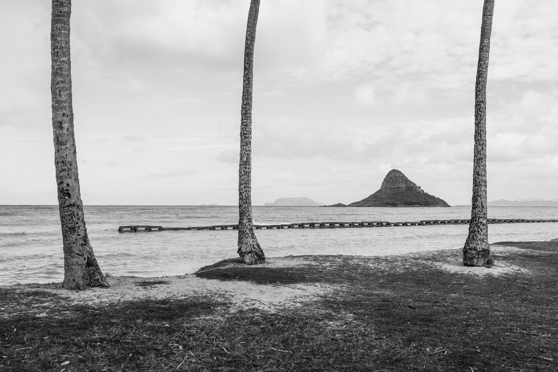 View from Kualoa Park, Oahu Hawaii