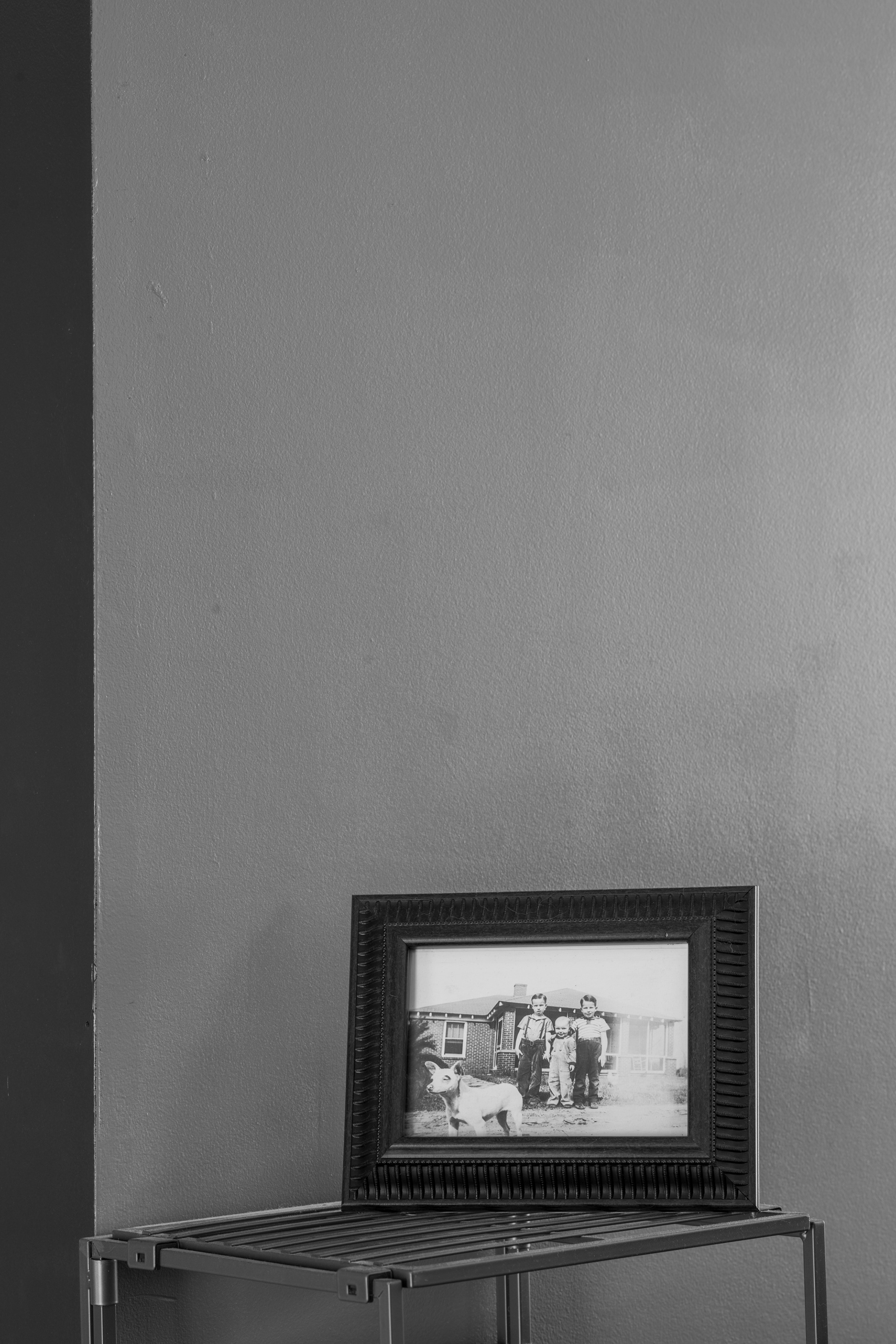 Dad, Al and Bill in the den