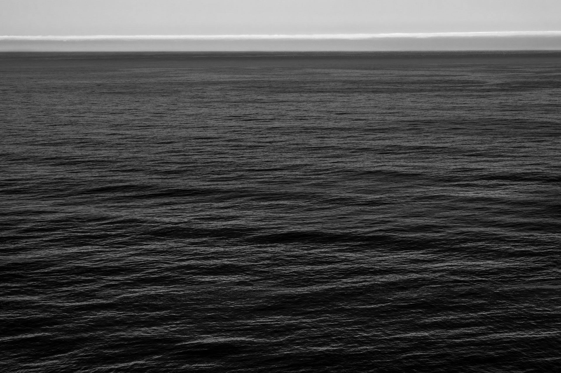 The Pacific Ocean North of Monterey, California