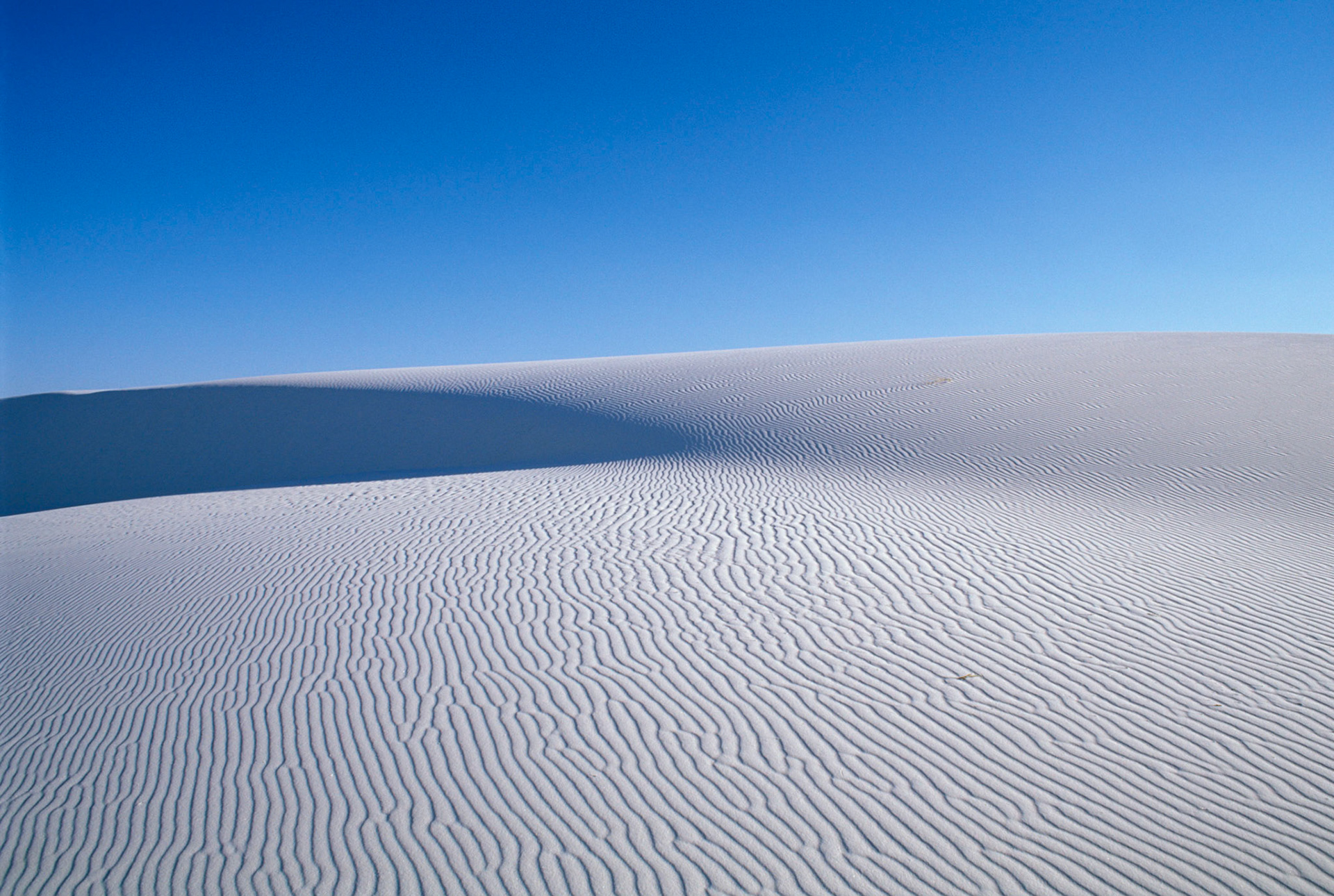 Dunes, Midday, White Sands National Monument, New Mexico 2000