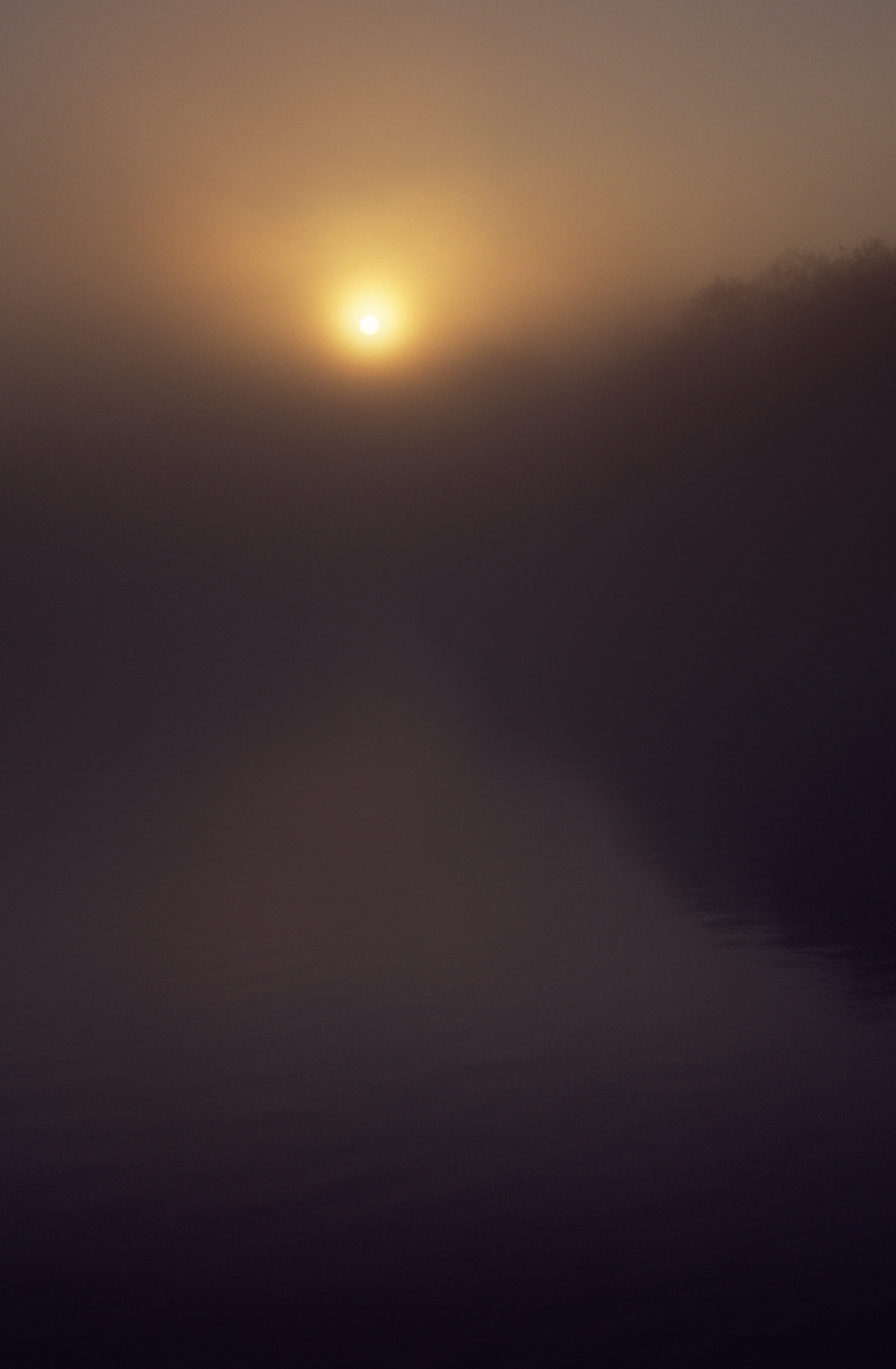 Summer Sunrise, Chattahoochee River (Retreating Darkness), Atlanta Georgia