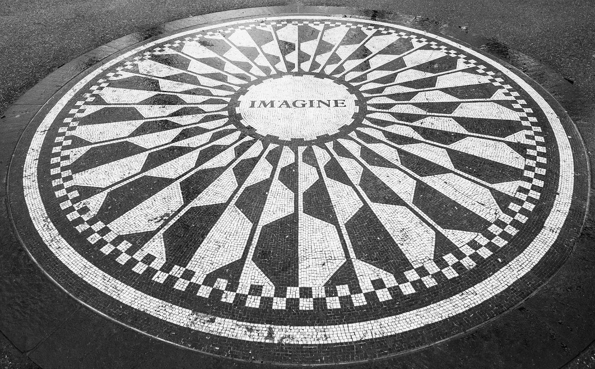 Strawberry Fields, Central Park, New York City 2022