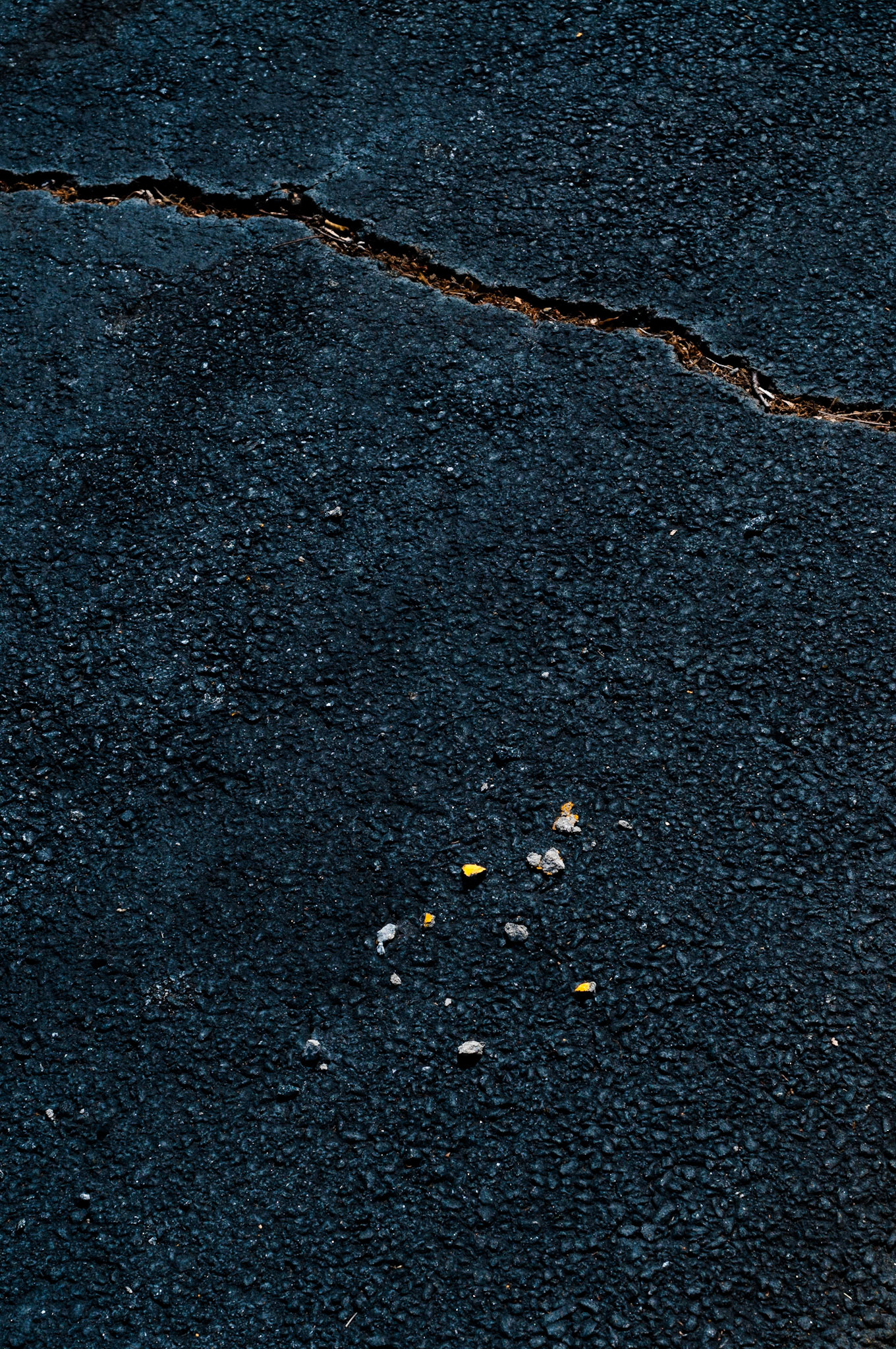 Asphalt with Yellow Pebbles, Atlanta Georgia 2012