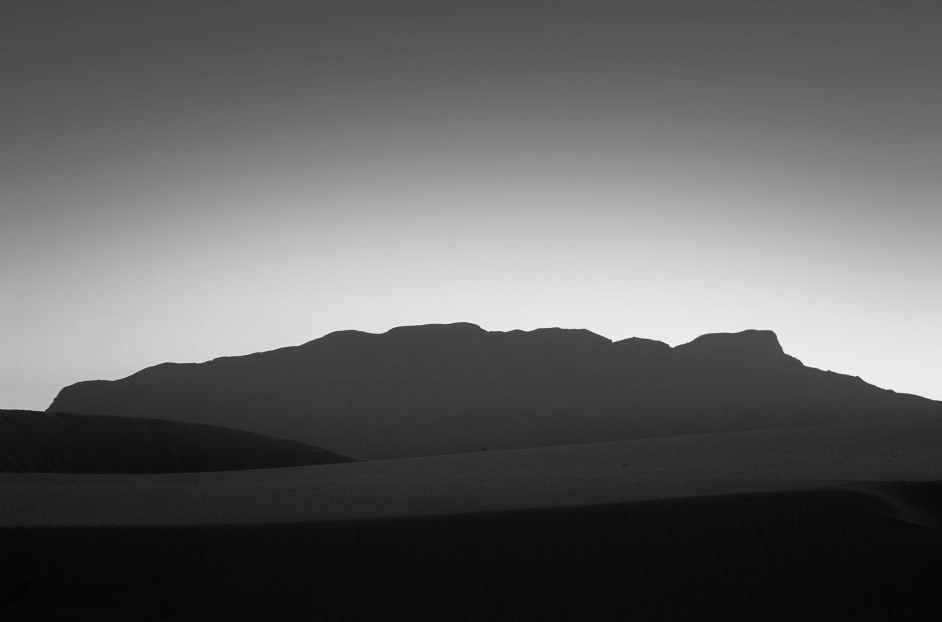 Dunes at Sunset, White Sands National Monument, New Mexico