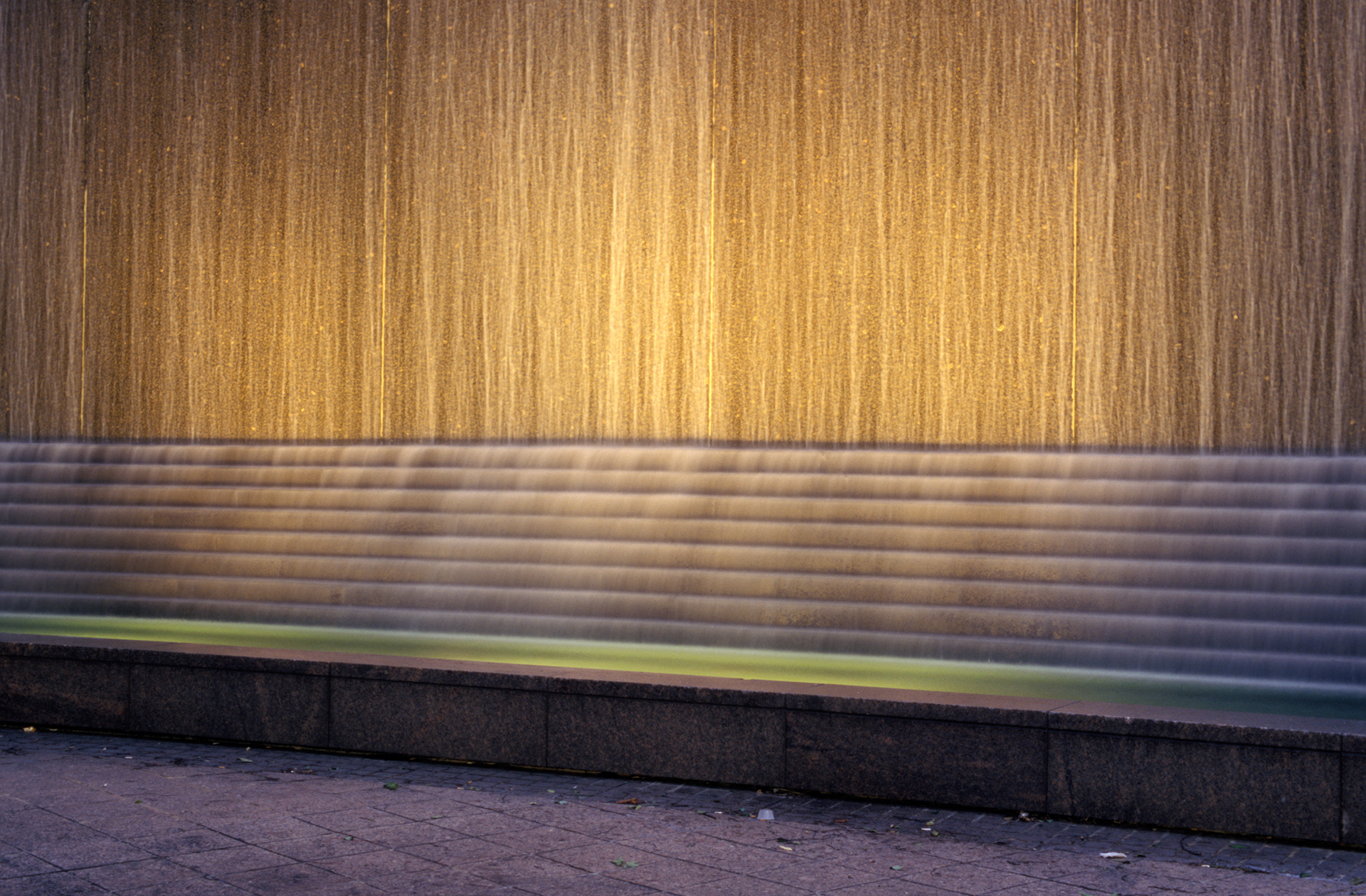 Twilight, Woodruff Park, Atlanta Georgia