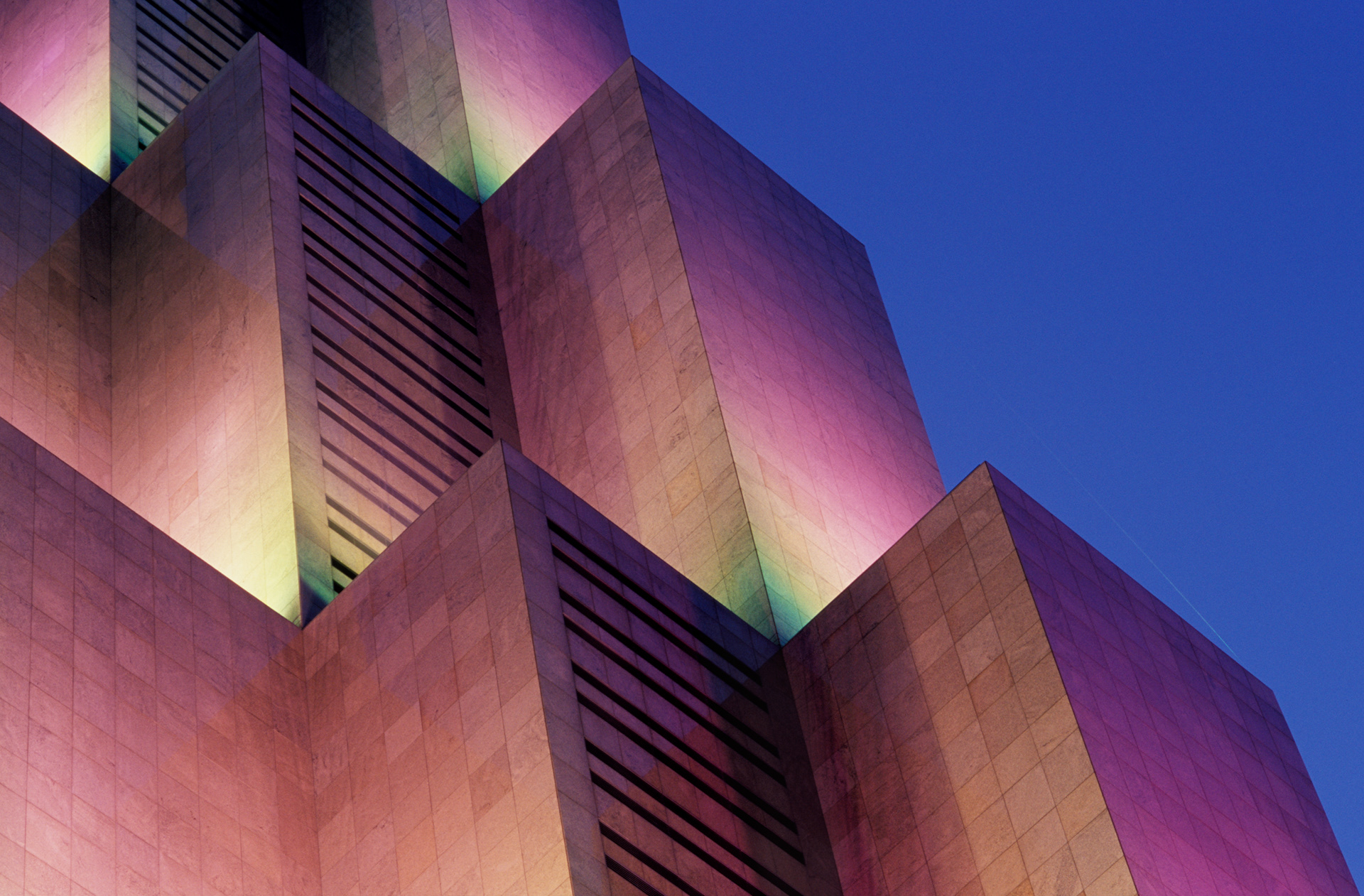 Twilight - Exterior Detail, Georgia Pacific Plaza, Atlanta Georgia