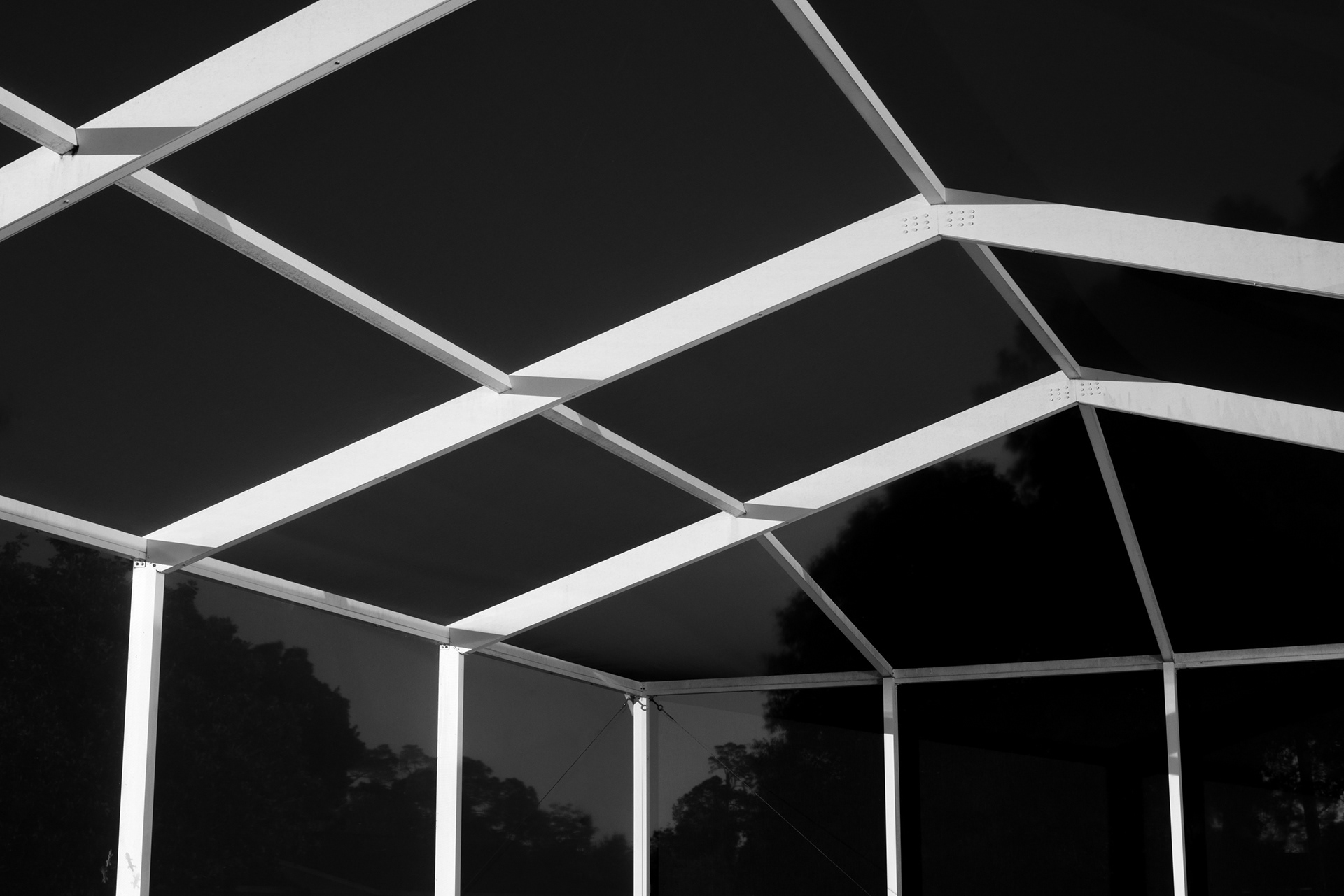 Screen and Night Sky, Sebring Florida