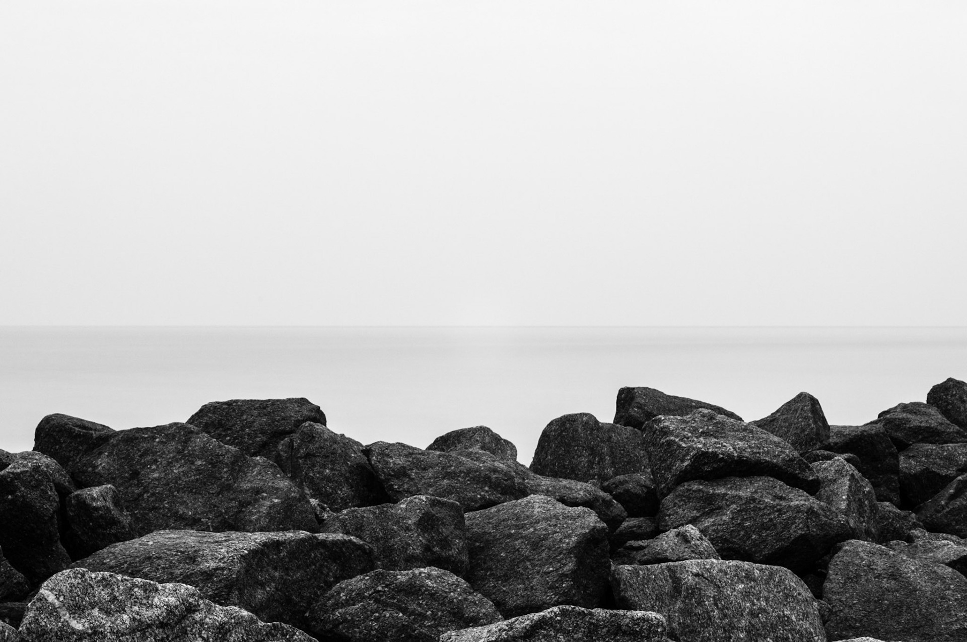 Breakwater and Atlantic Ocean, Jekyll Island Georgia 2010