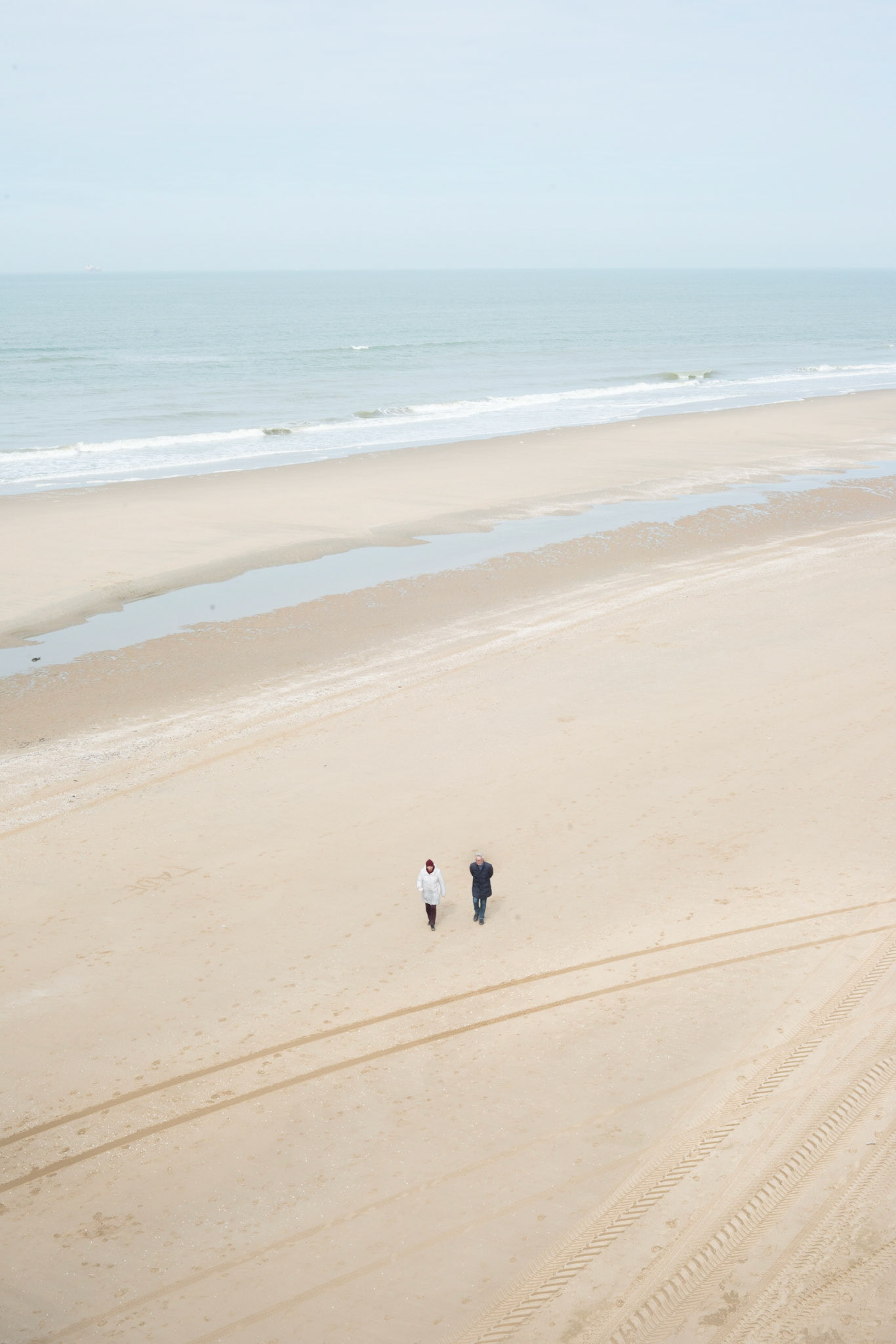 Along the North Sea, Amsterdam Holland, 2019