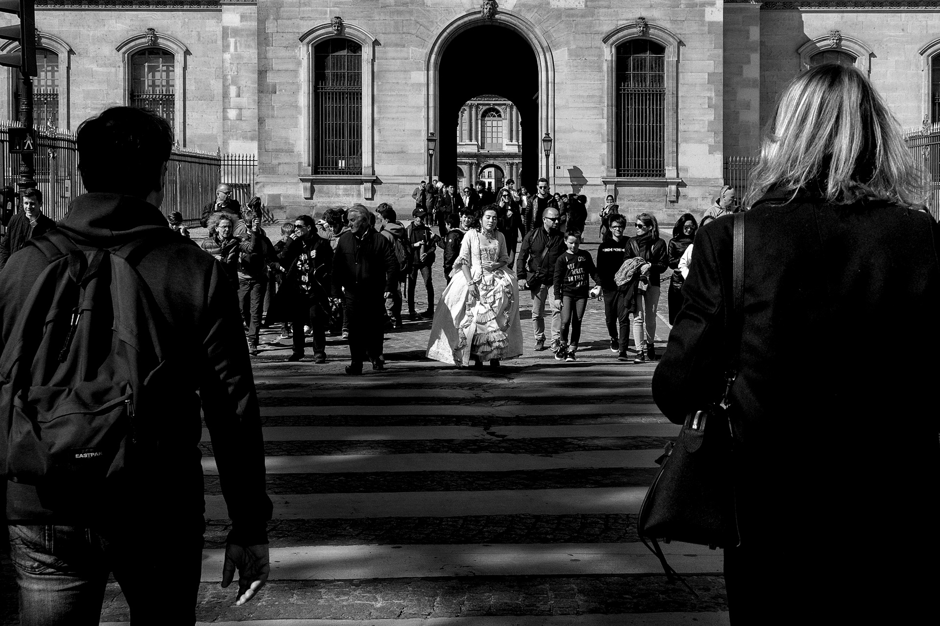 La mariée du Pont des Arts - Paris