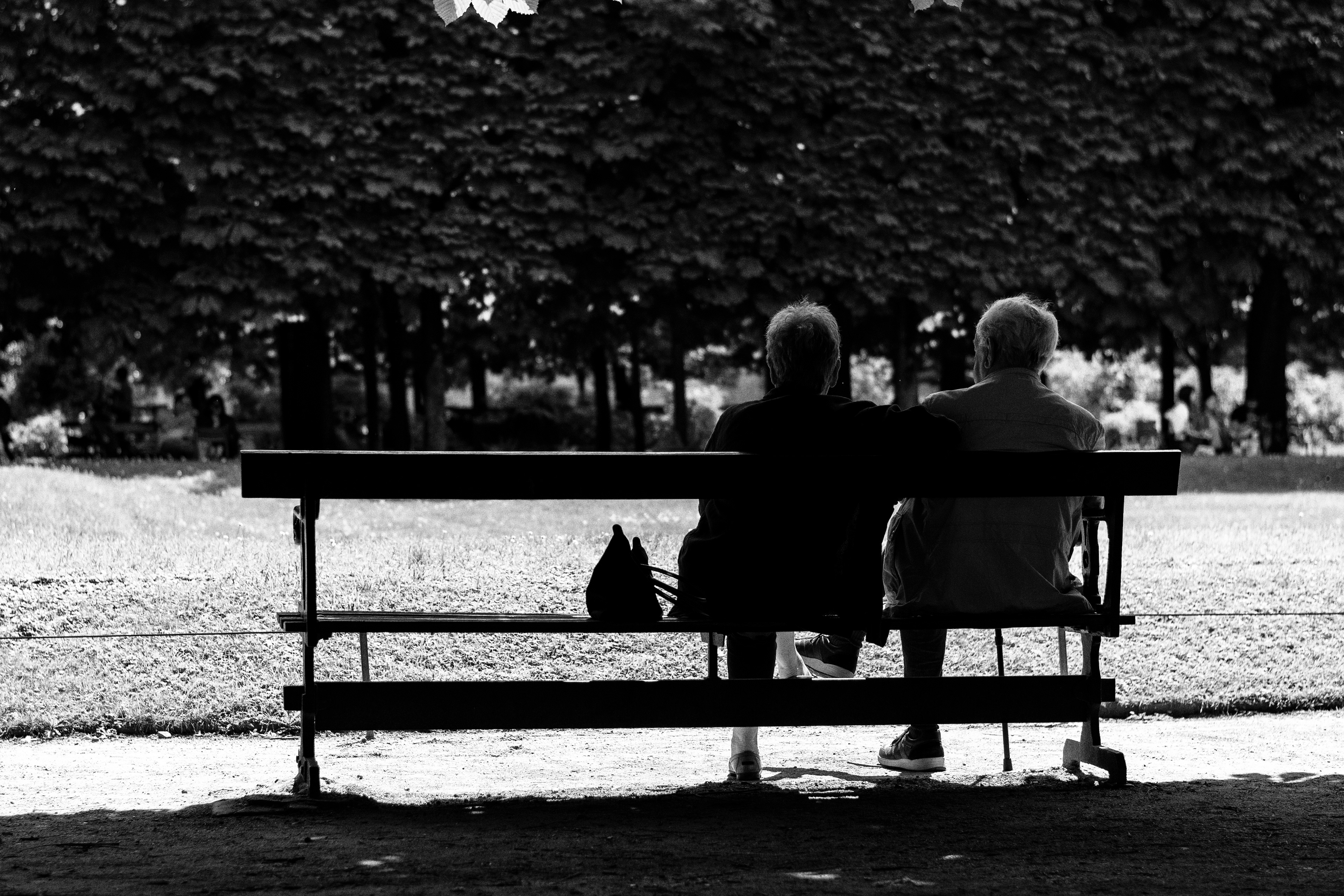 Sur un banc - Paris