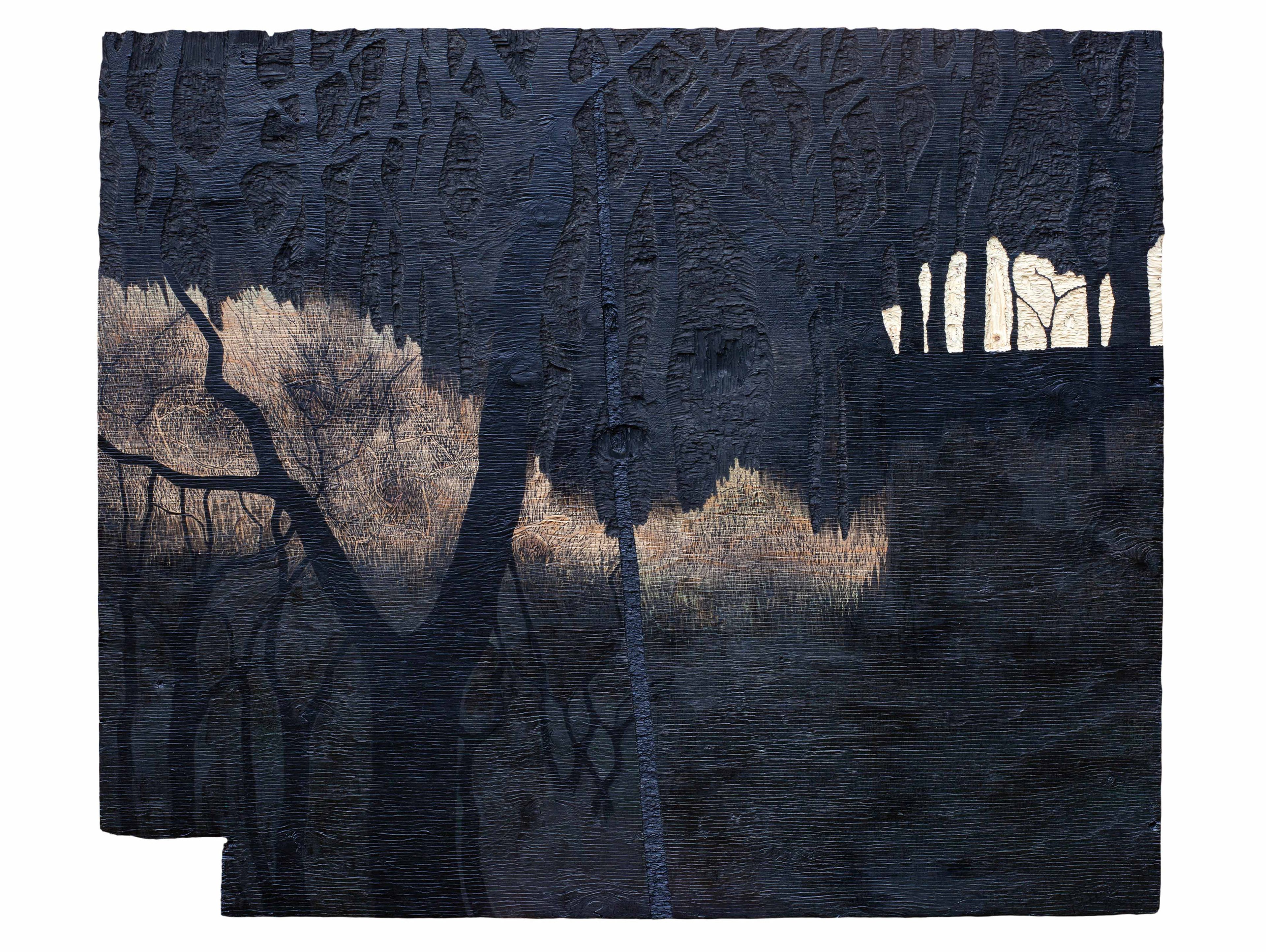 Lena Schmidt, Kunst, Art, Artist, Woodcarving, painting on wood, drawing, landscape