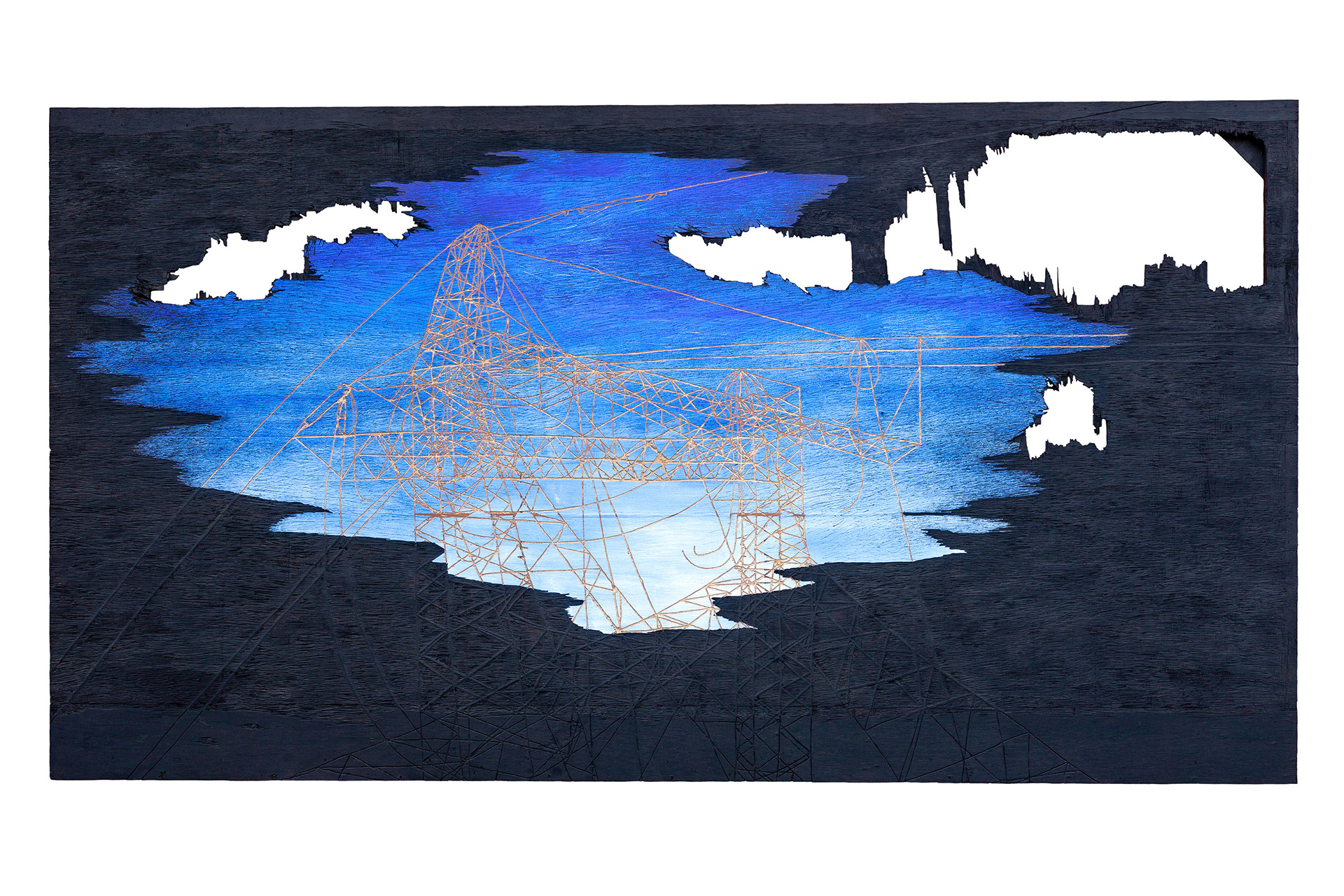 Lena Schmidt, Contemporary Art, Wood, Painting