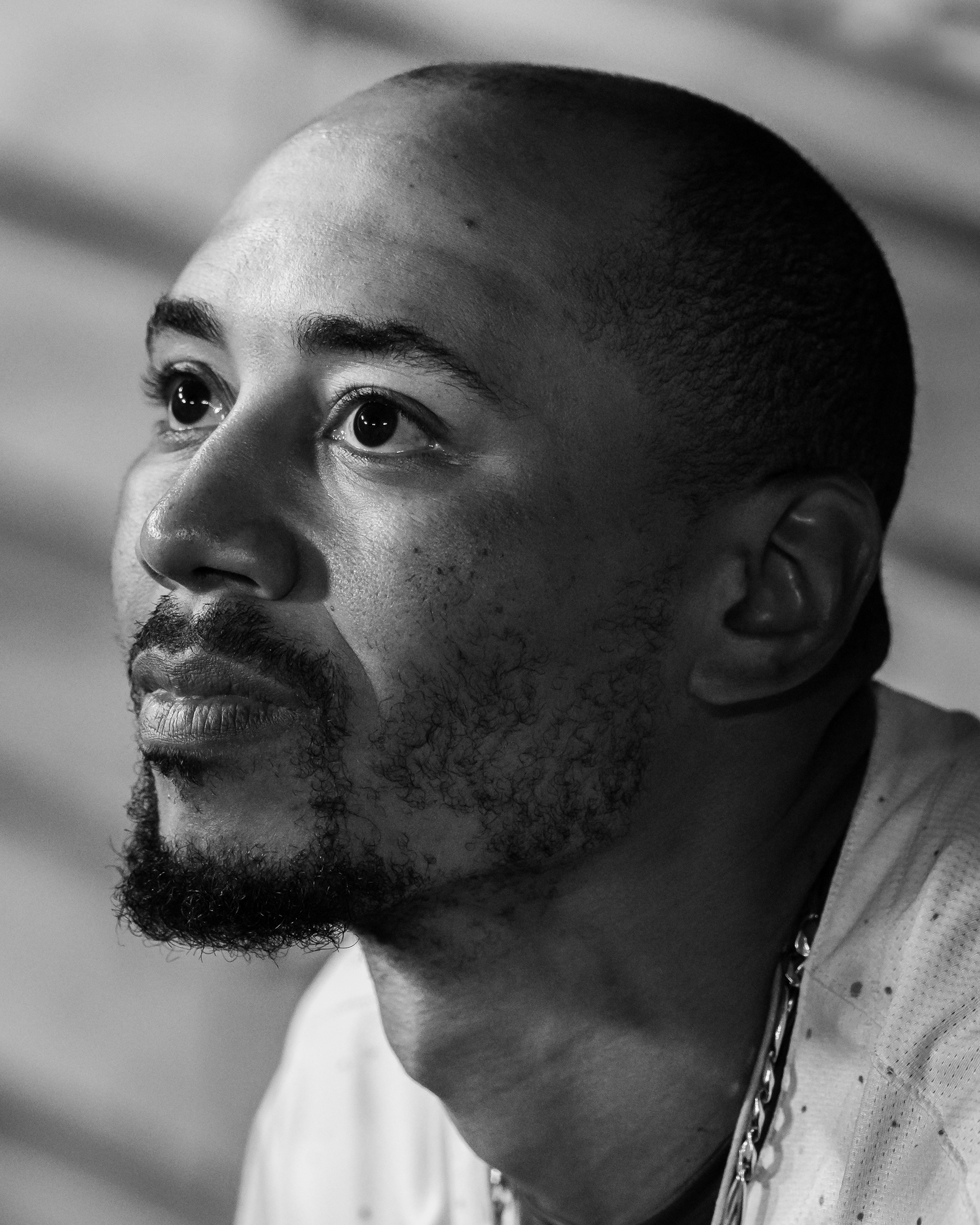 Portrait of Los Angeles Dodgers shortstop Mookie Betts in the dugout during a Major League Baseball game at Dodger Stadium in Los Angeles, CA 